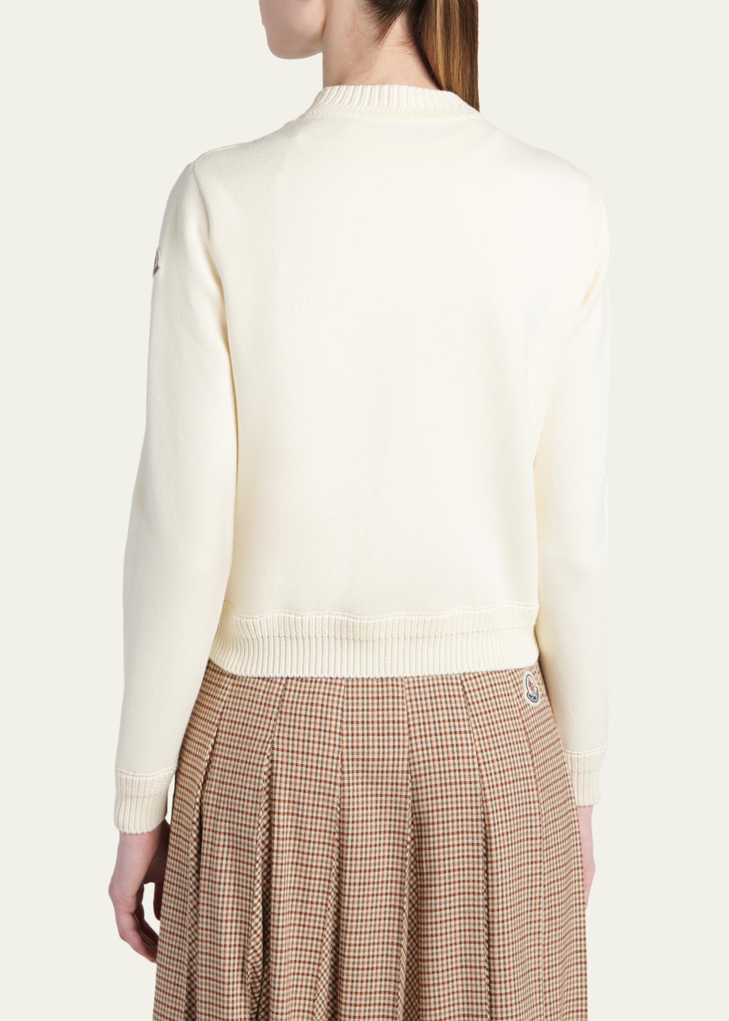 Moncler Cotton Padded Cardigan - Bergdorf Goodman