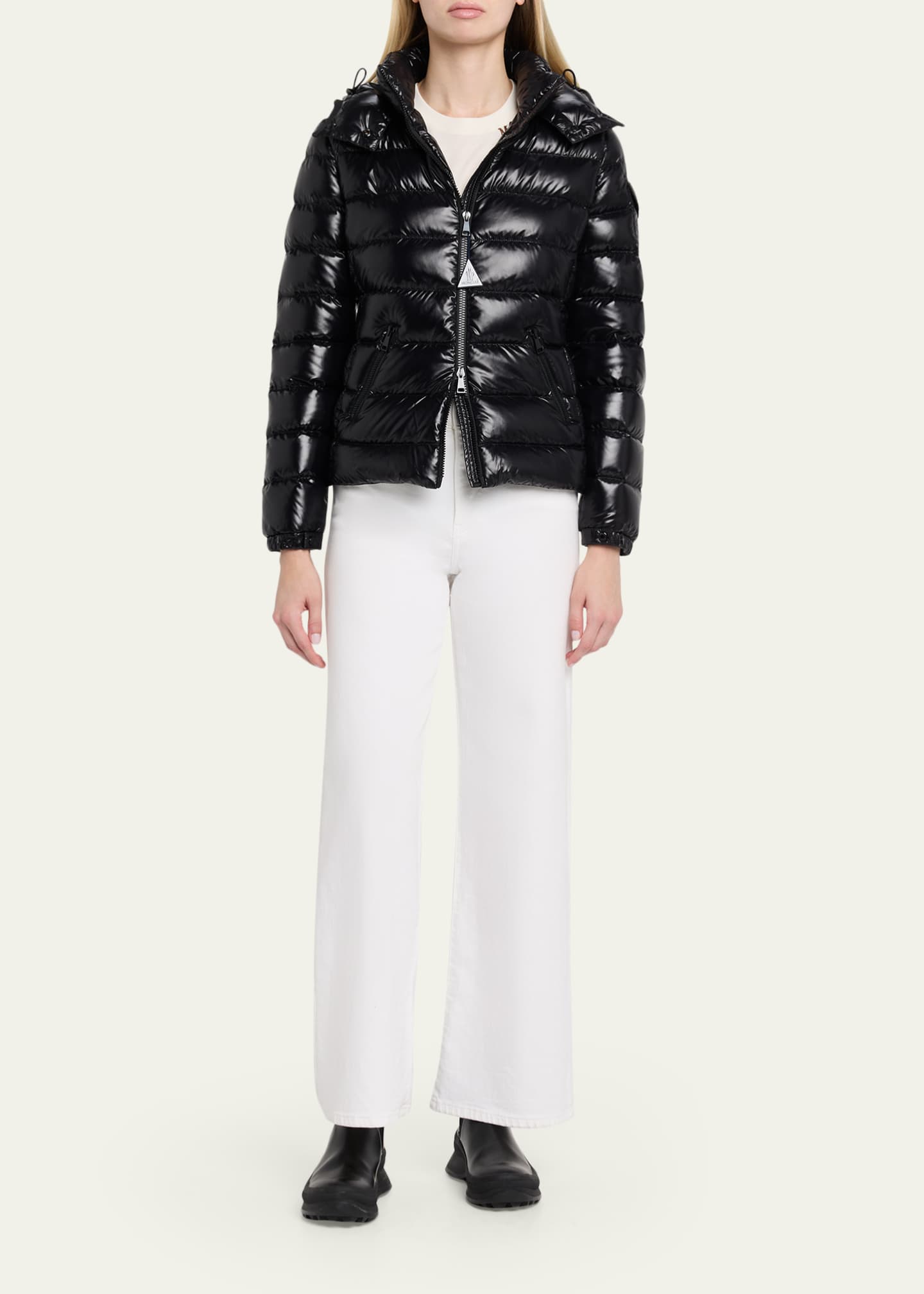 Moncler Bady Hooded Short Down Jacket - Bergdorf Goodman