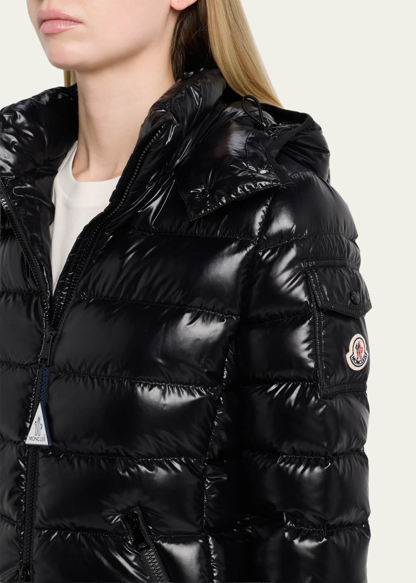 Moncler Bady Hooded Short Down Jacket - Bergdorf Goodman
