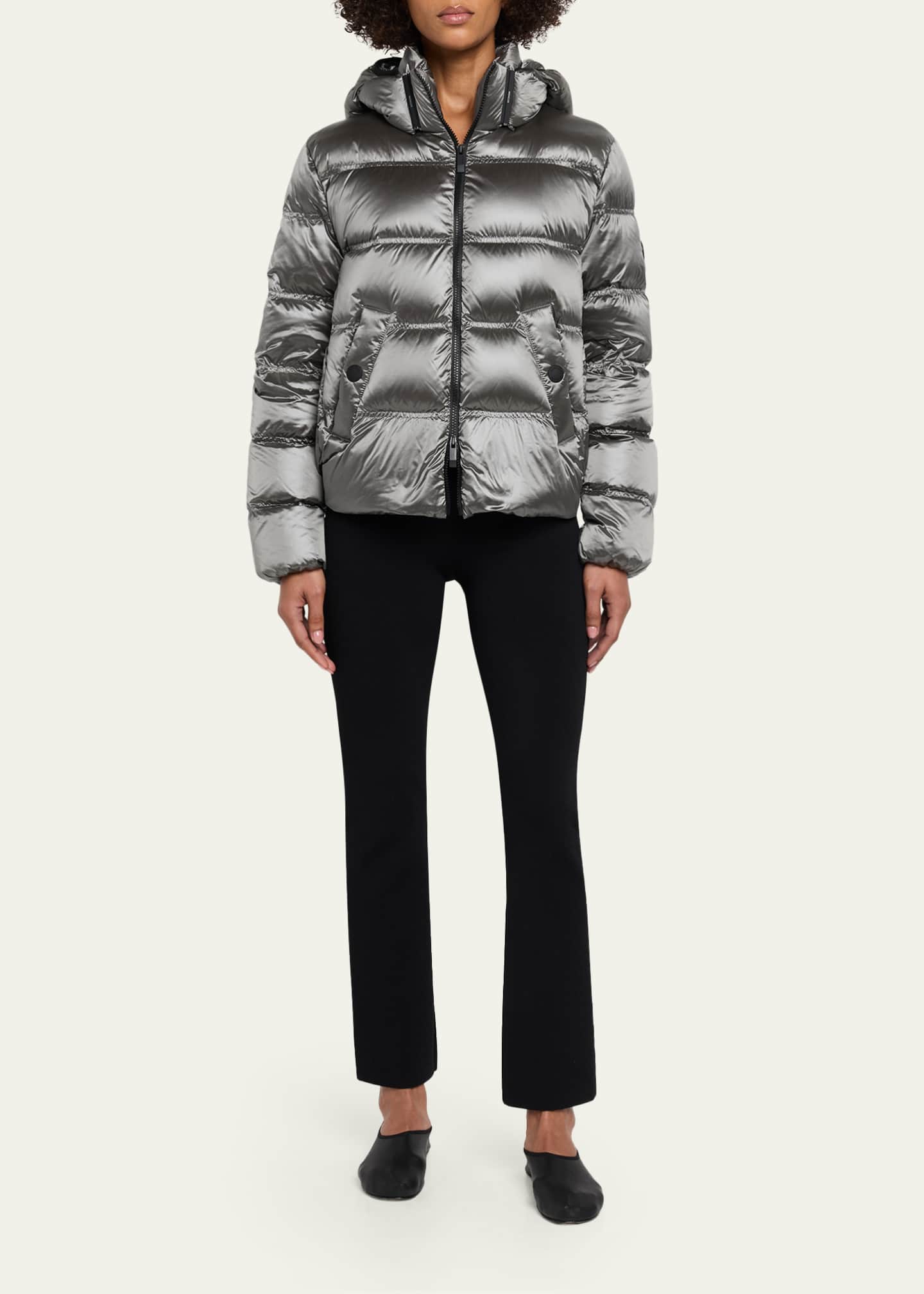 Moncler Quilted Short Down Jacket - Bergdorf Goodman