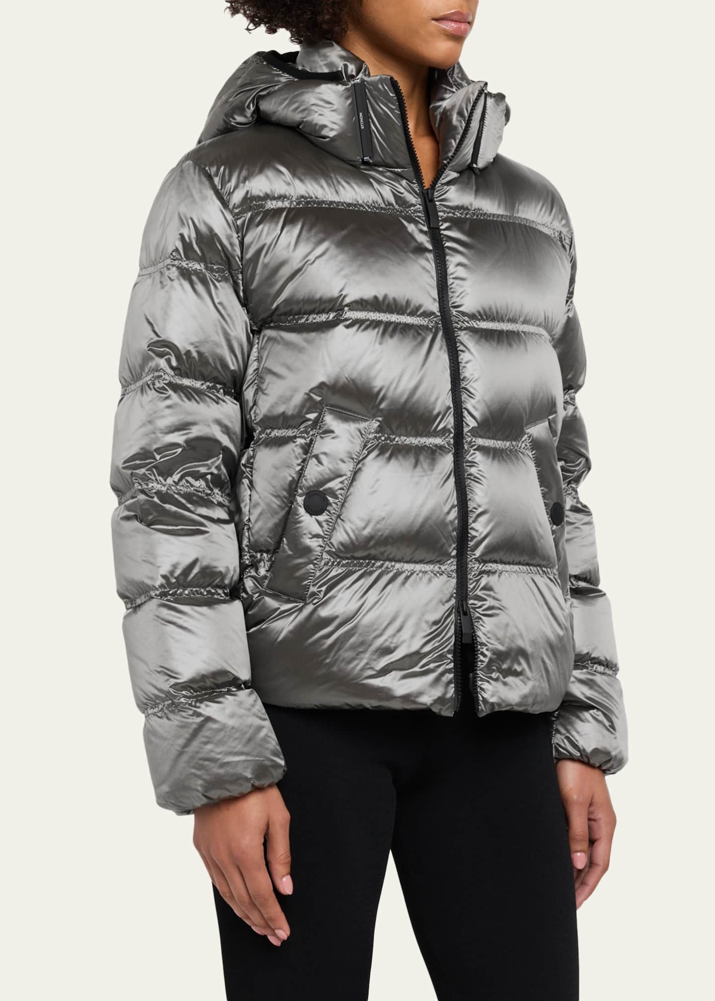 Moncler Quilted Short Down Jacket - Bergdorf Goodman