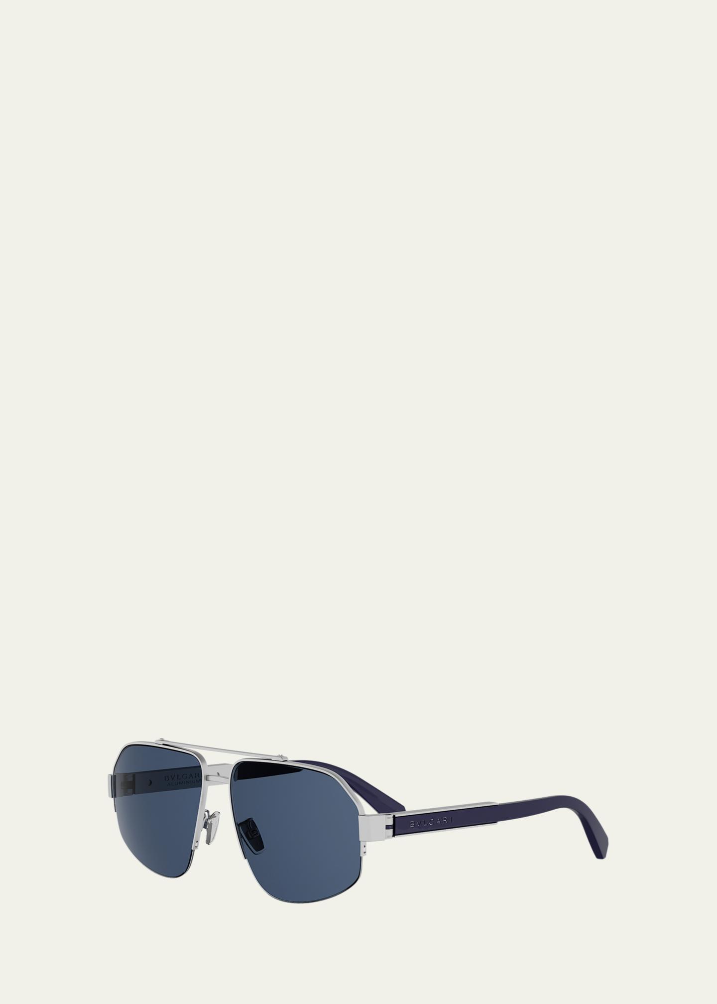 BVLGARI Metal Sunglasses - Bergdorf Goodman