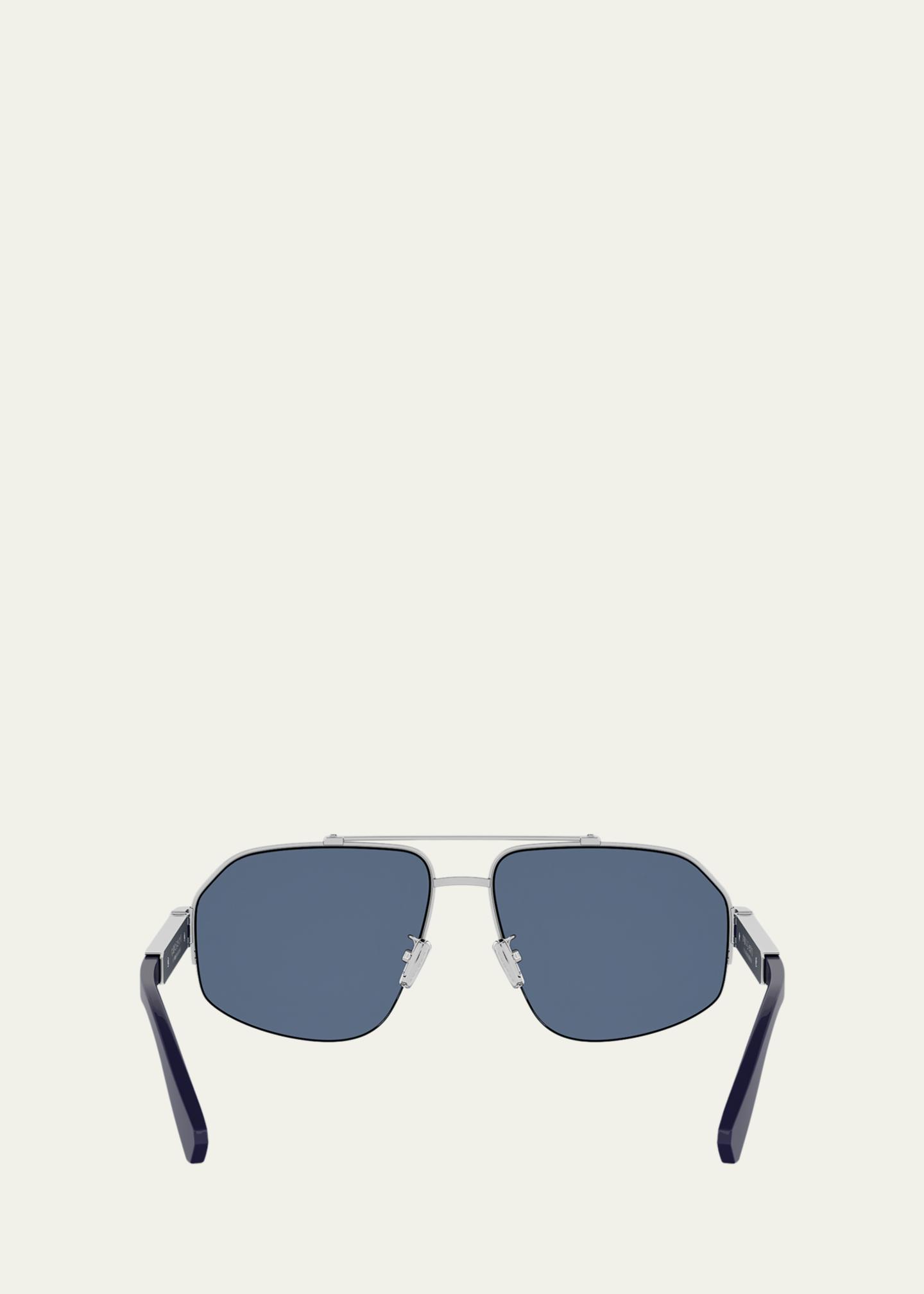 BVLGARI Metal Sunglasses - Bergdorf Goodman