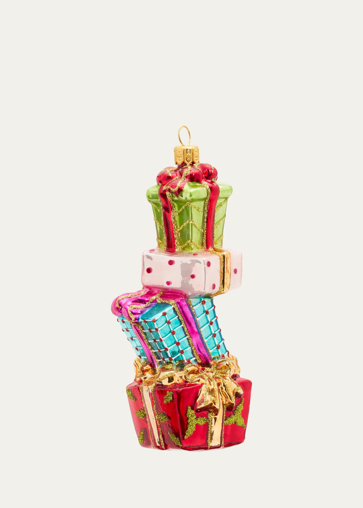 John Huras Stack Of Presents Ornament - Bergdorf Goodman