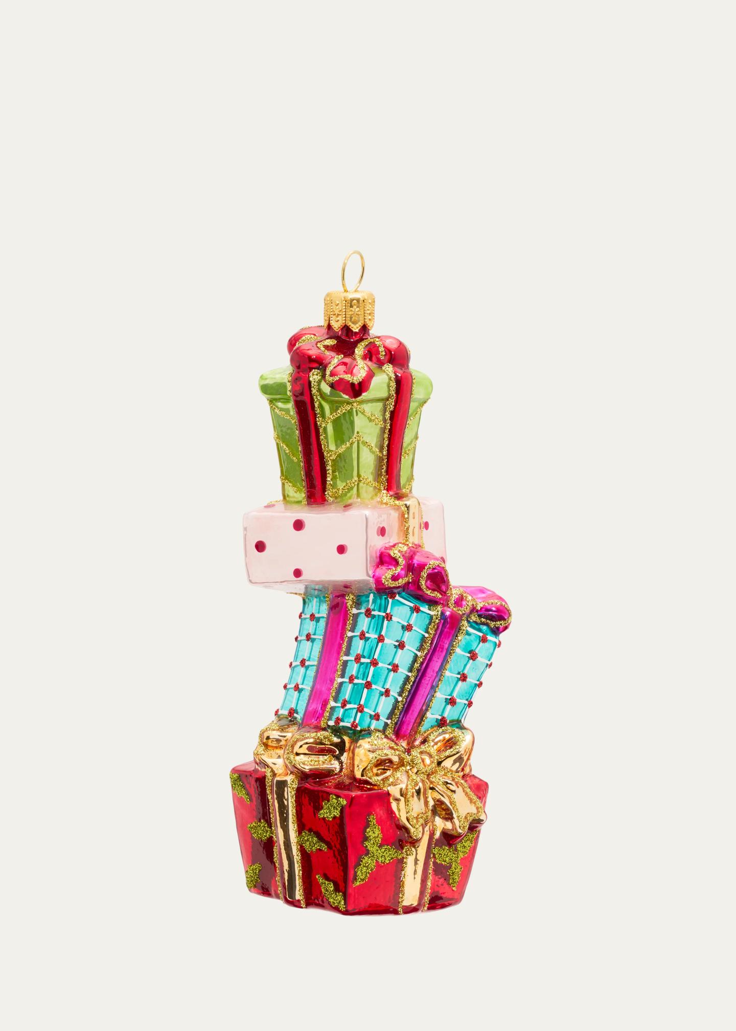 John Huras Stack Of Presents Ornament - Bergdorf Goodman