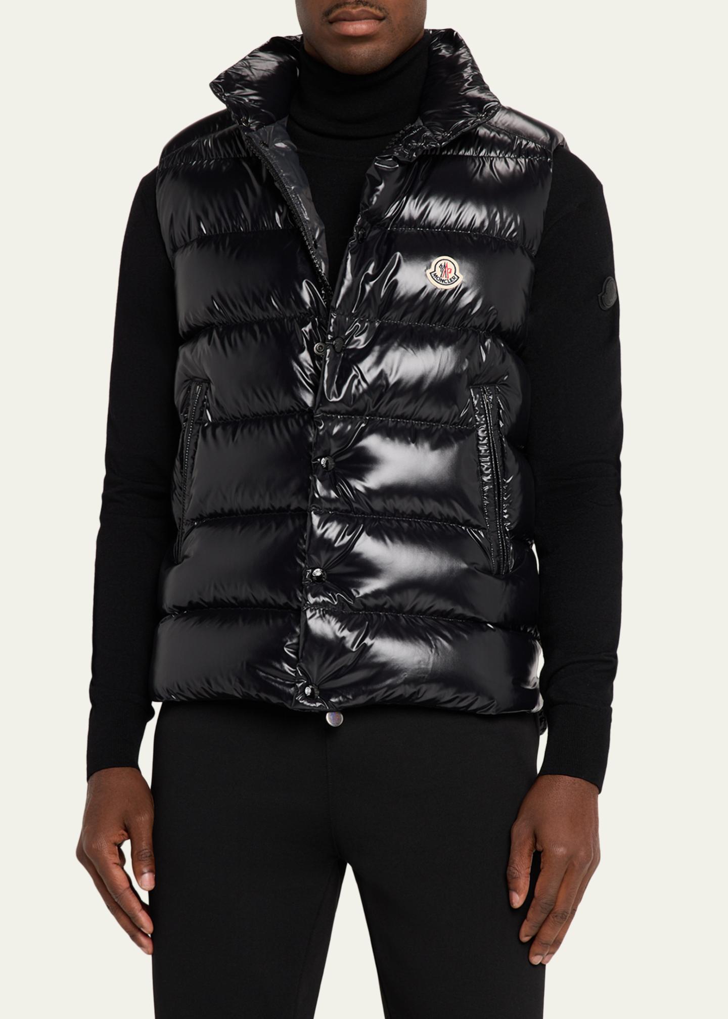 MONCLER tib ダウンベスト 黒 2 Moncler Men's Tibb Down Puffer Vest - Bergdorf Goodman