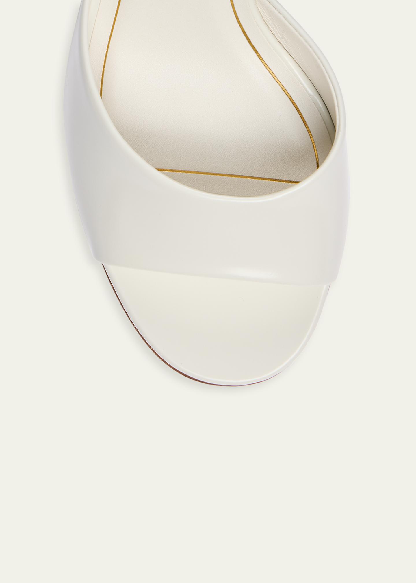 Gucci 75mm Castello Leather Mules - Bergdorf Goodman
