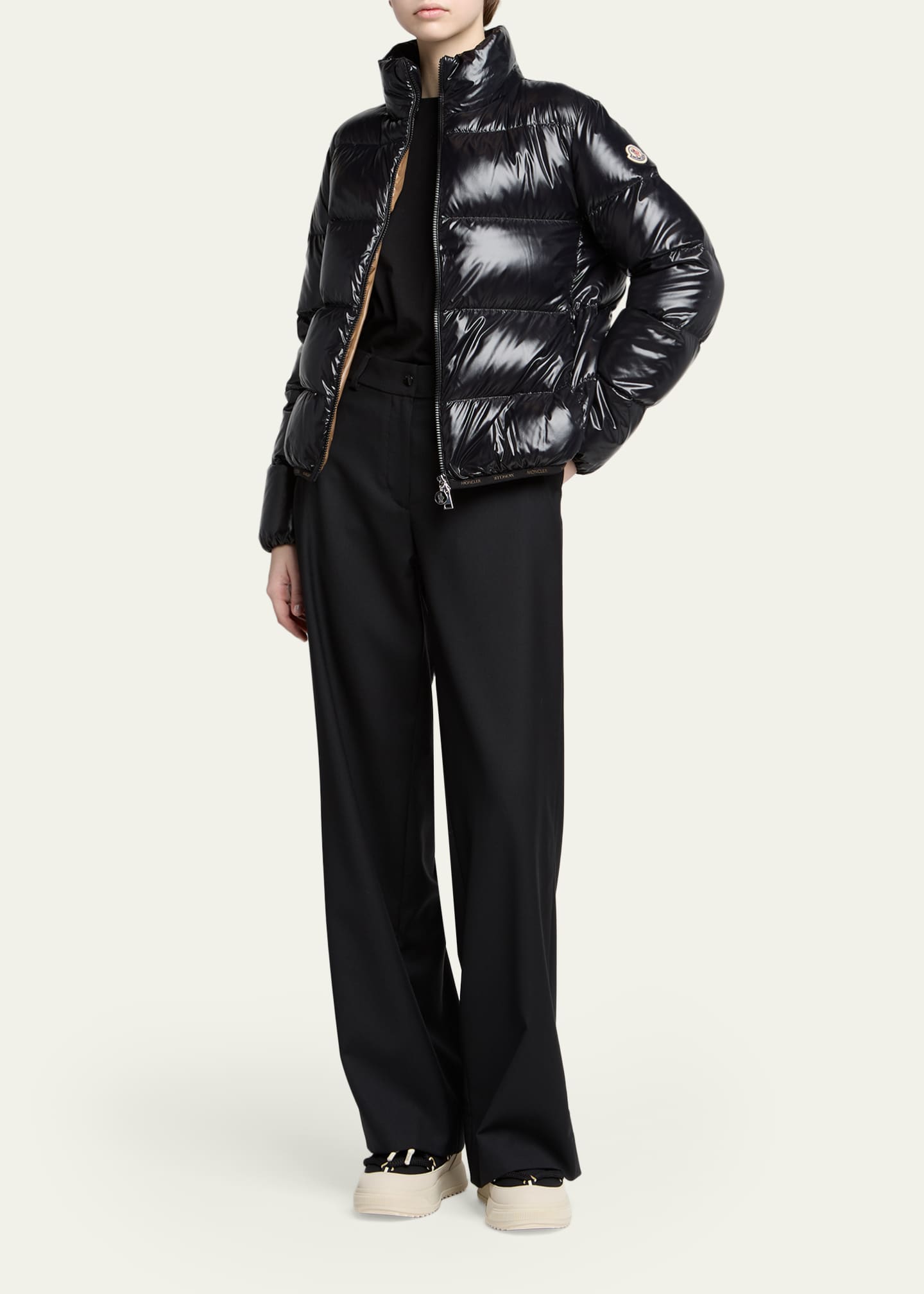 Moncler Abbadia Short Down Jacket - Bergdorf Goodman