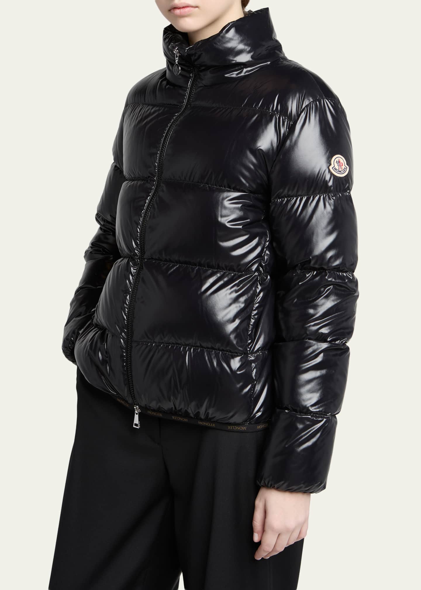 Moncler Abbadia Short Down Jacket - Bergdorf Goodman