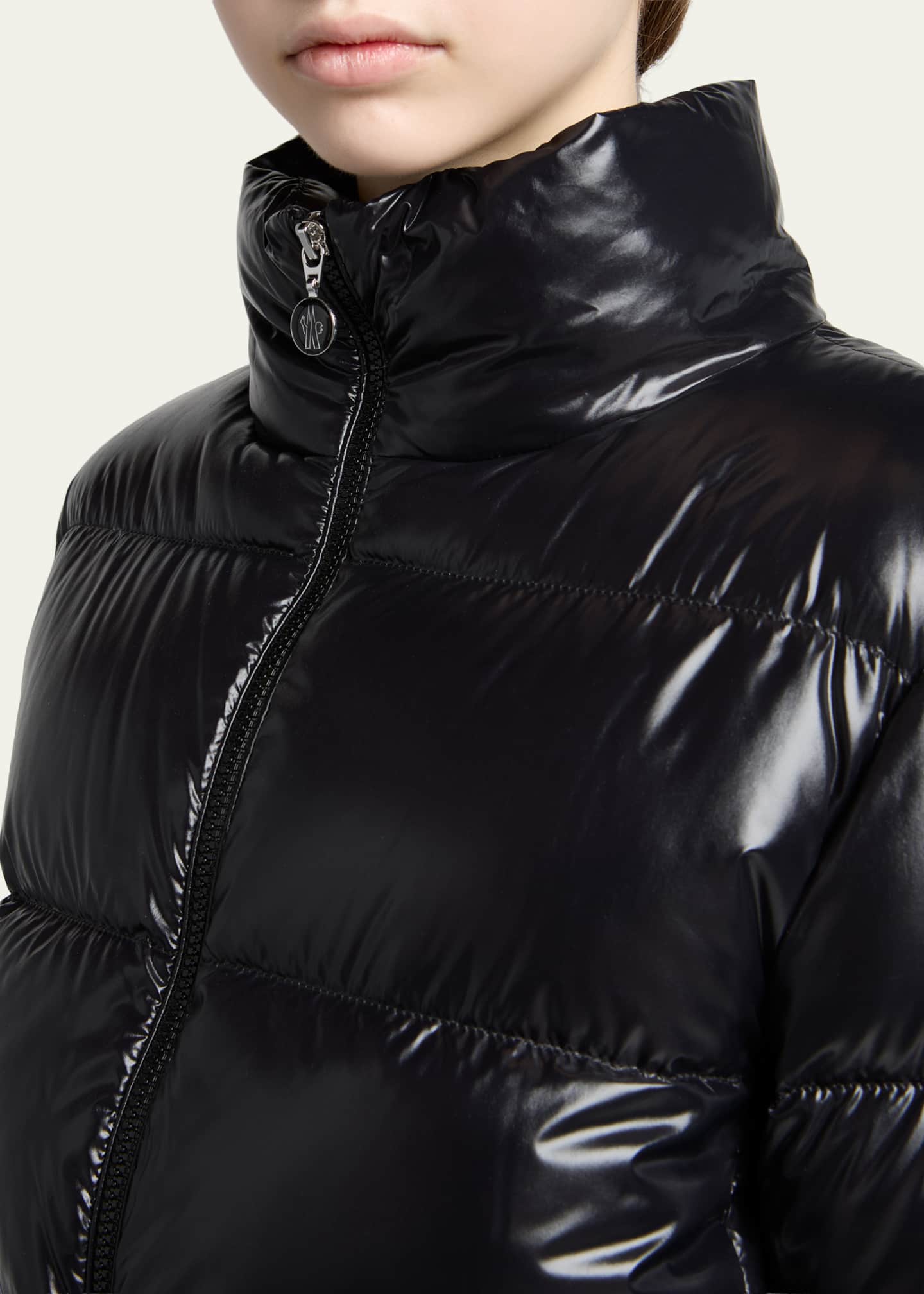 Moncler Abbadia Short Down Jacket - Bergdorf Goodman