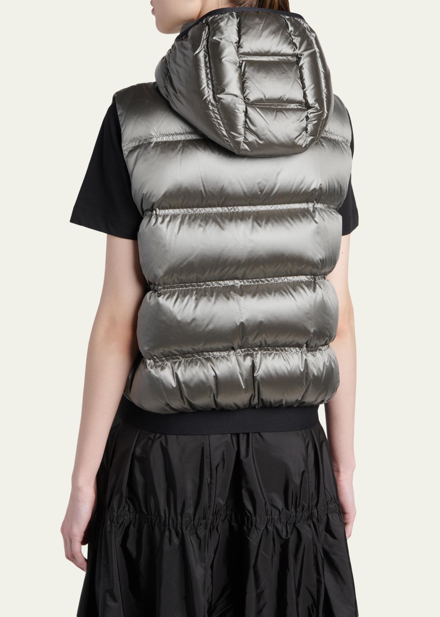 Moncler Fluidite Zip-Front Down Vest - Bergdorf Goodman