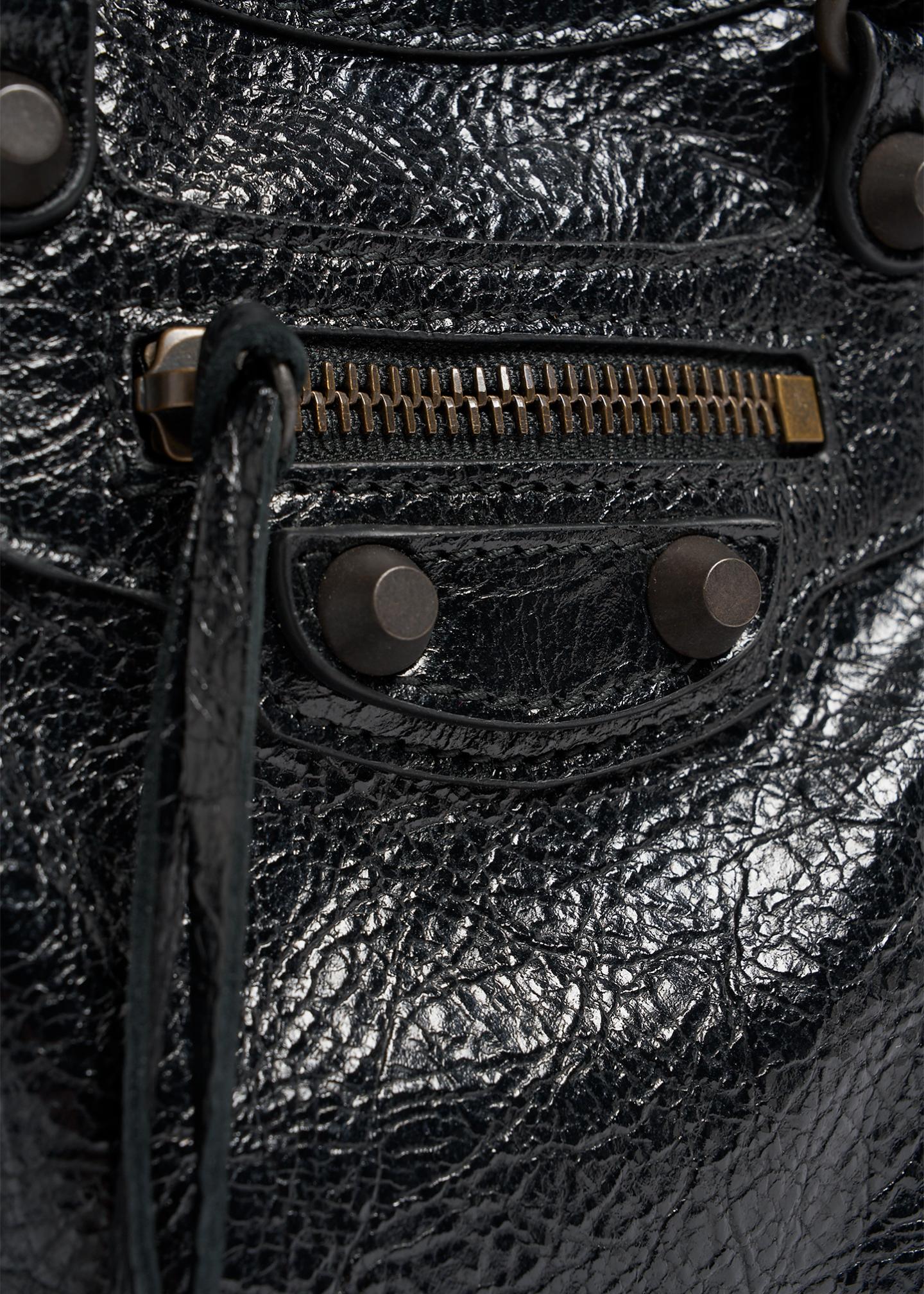 Balenciaga Le City Leather Tote Phone Holder - Bergdorf Goodman