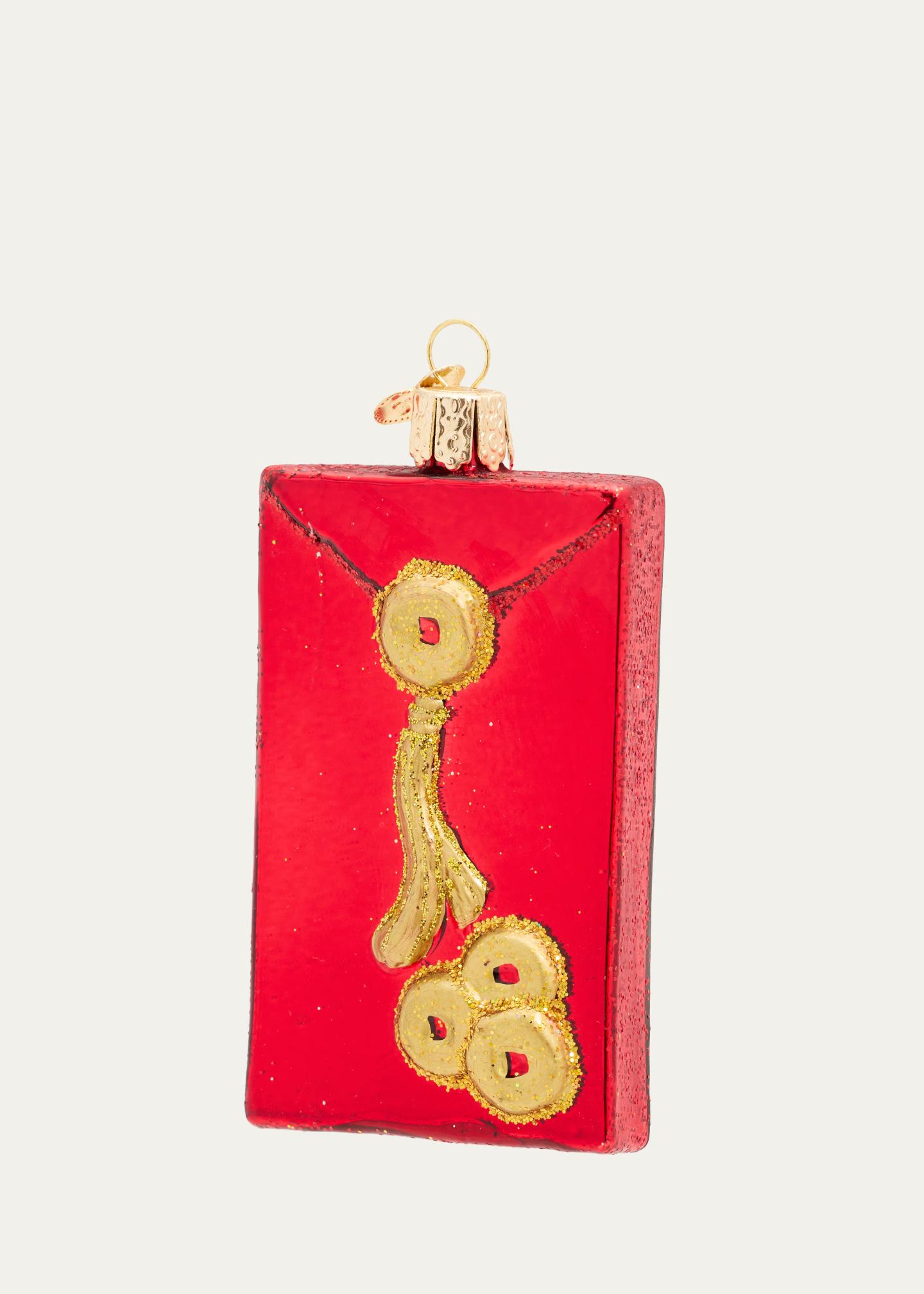Old World Christmas Lucky Red Envelope Christmas Ornament - Bergdorf ...