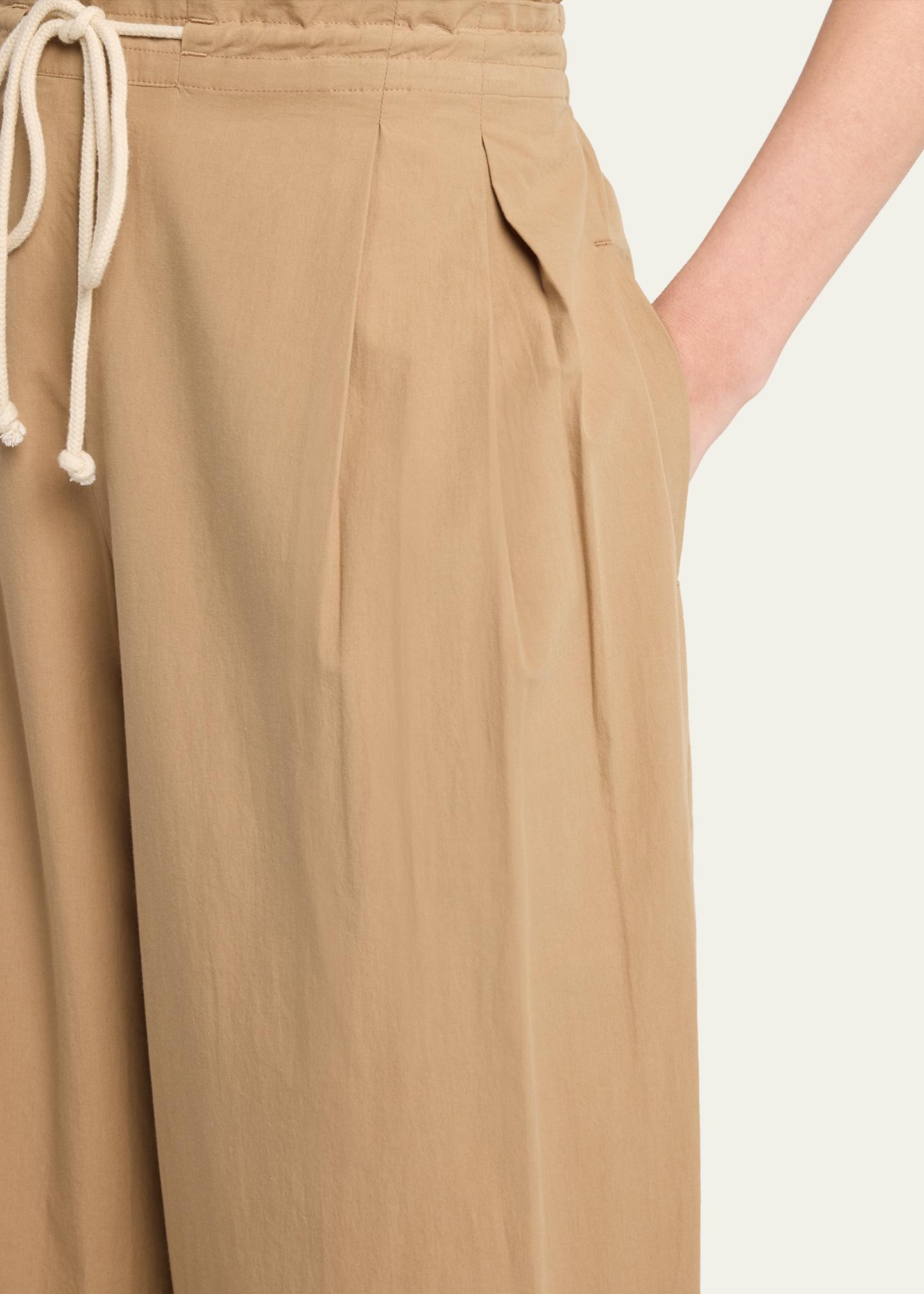 MARIA MCMANUS Balloon Drawstring Cropped Pants - Bergdorf Goodman