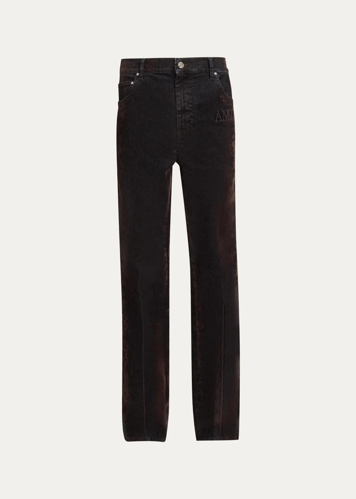 Amiri Men's Flock MA Fit Five-Pocket Pants - Bergdorf Goodman