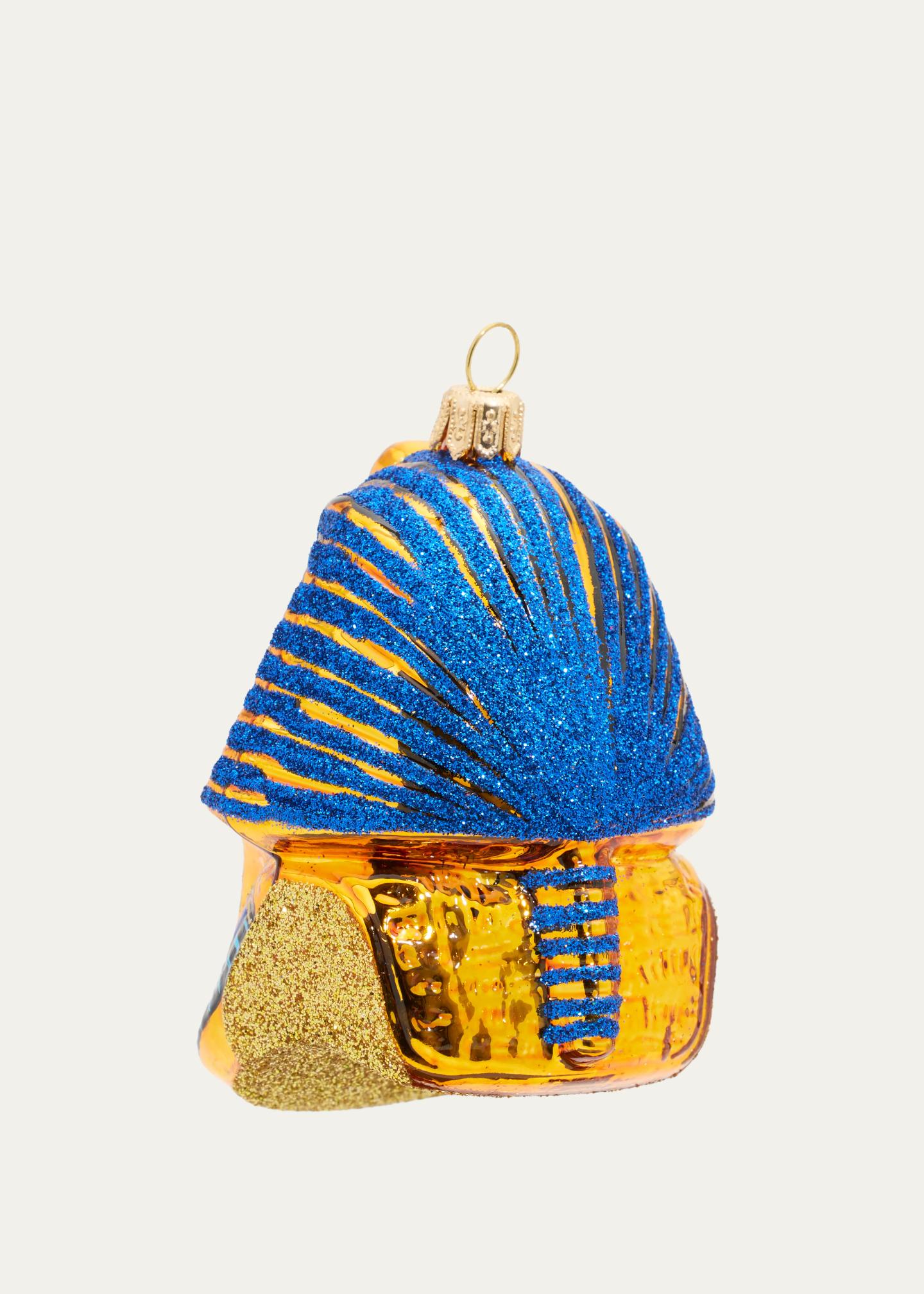 Impuls Glass Mask Of King Tut Ornament - Bergdorf Goodman