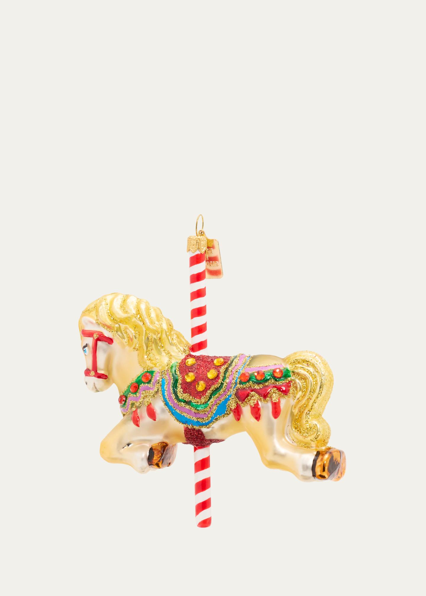 Impuls Vintage Glass Carousel Ornament - Bergdorf Goodman
