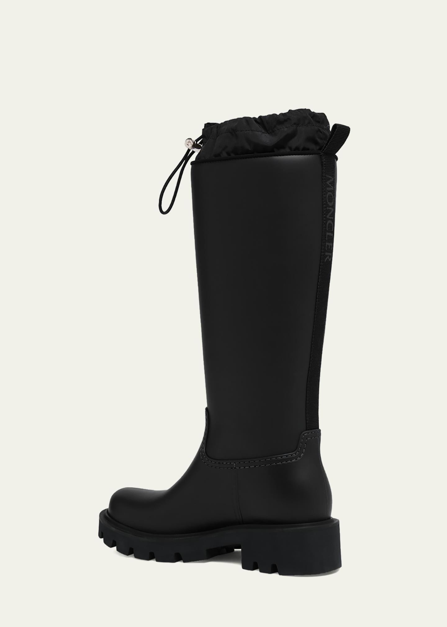 Moncler Kickstream High Waterproof Rain Boots - Bergdorf Goodman