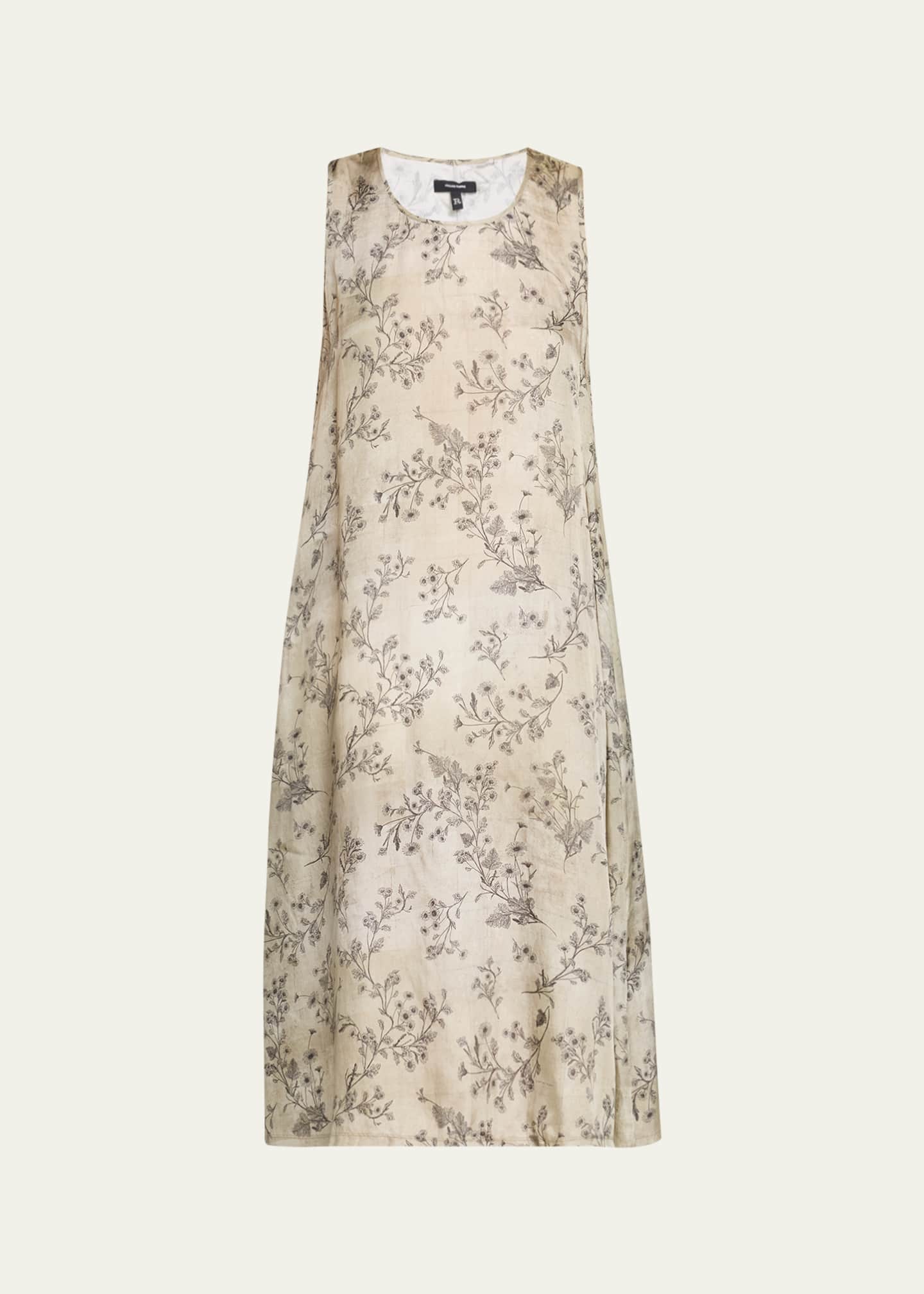 sleeveless hand beaded floral midi dress Mac Duggal Women's Sleeveless Hand Beaded Floral Midi Dress - Green - Size 10