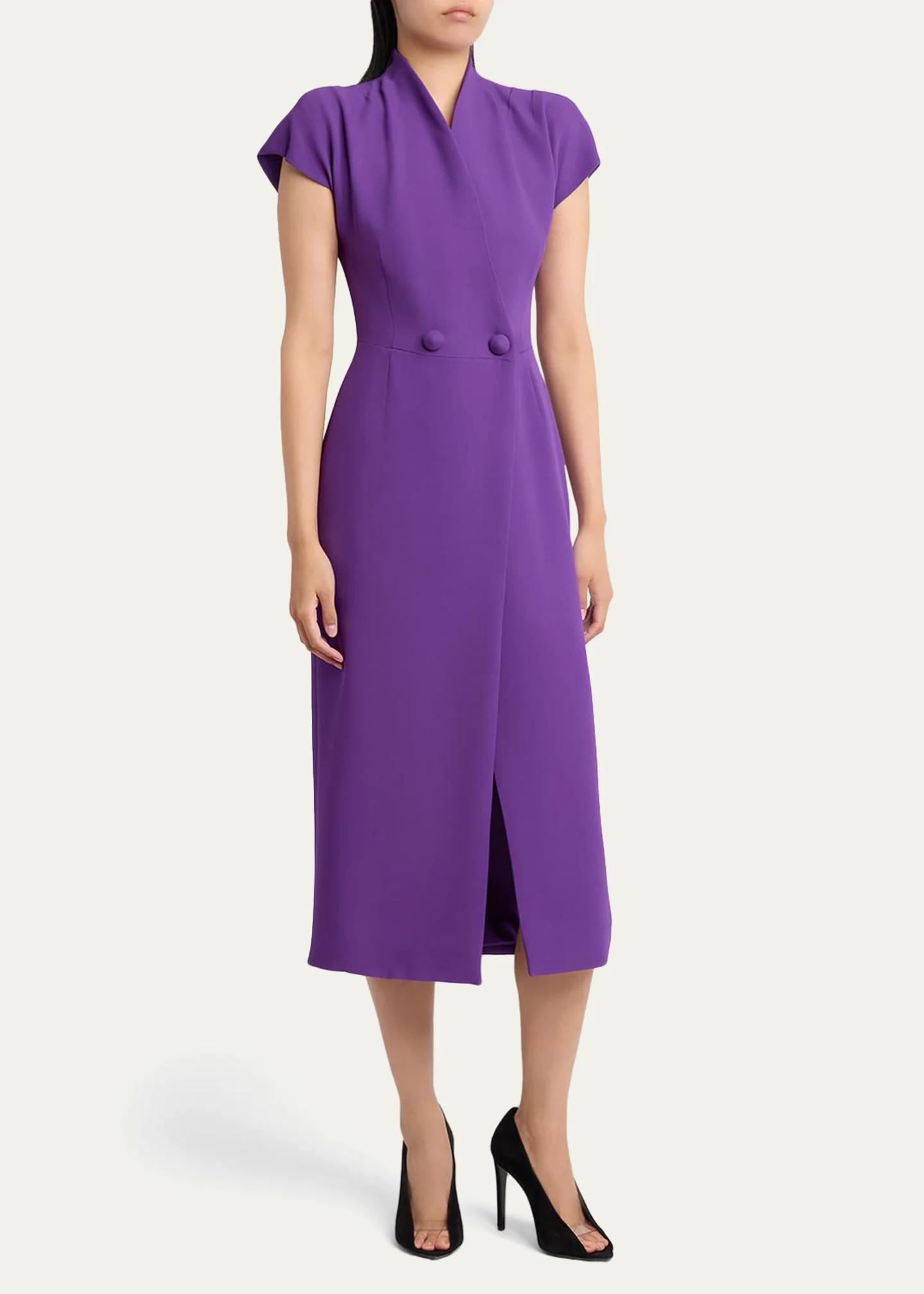 Valentino Garavani 105mm Open Toe Revele Suede Pumps - Bergdorf Goodman