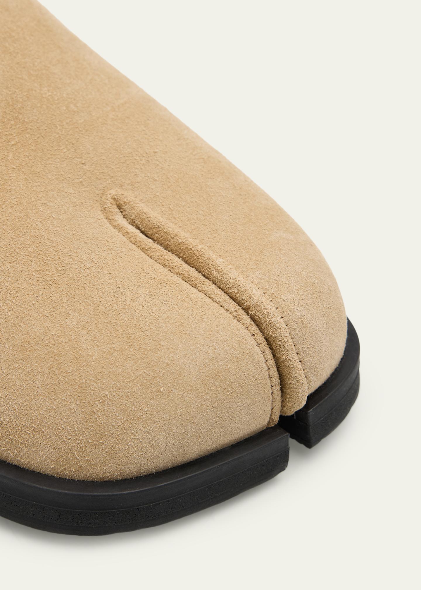 Maison Margiela Tabi Suede Daily Mules - Bergdorf Goodman