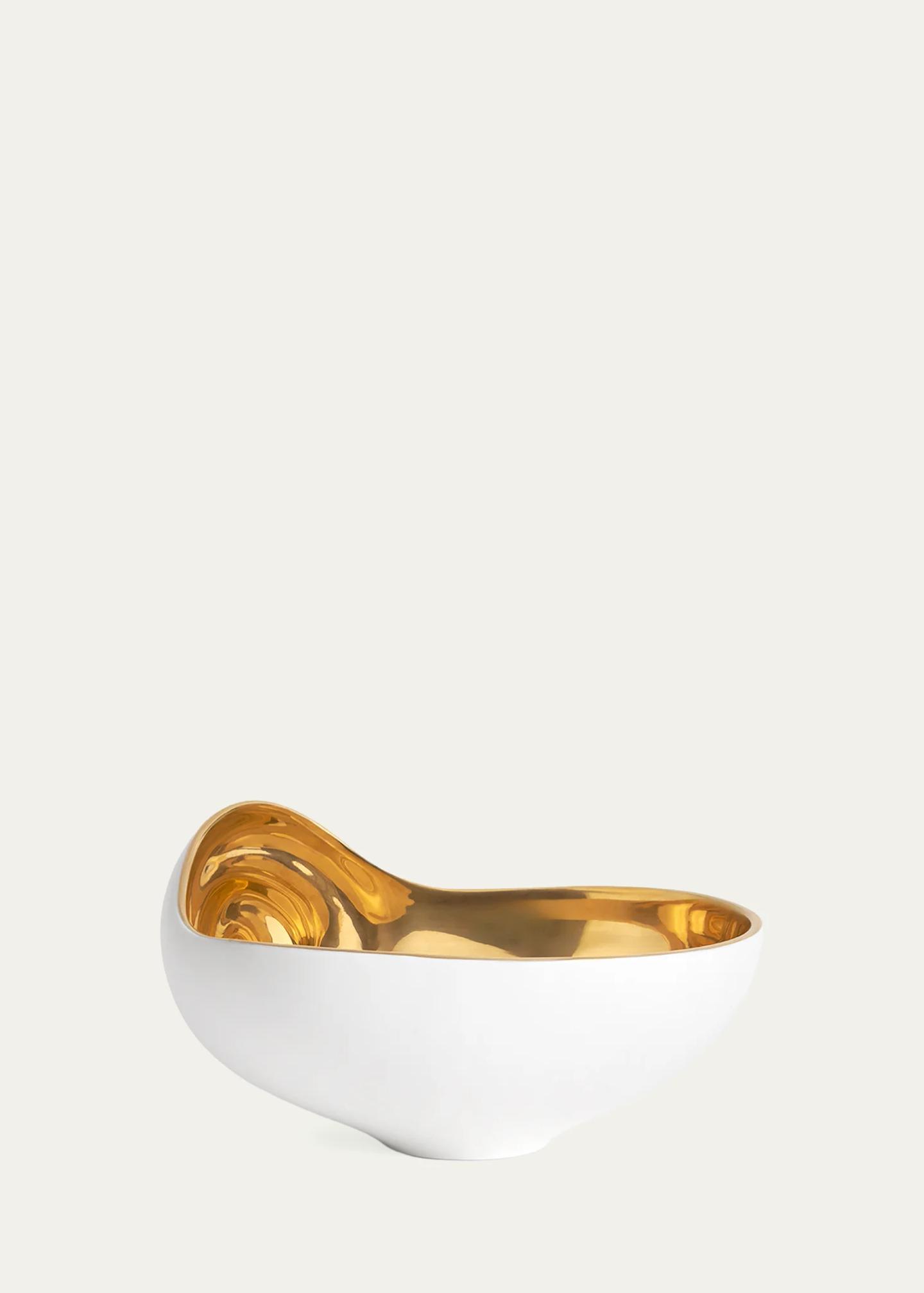 L'Objet x Jessica McCormack Shell 24K Gold-Plated Bowl, Medium ...