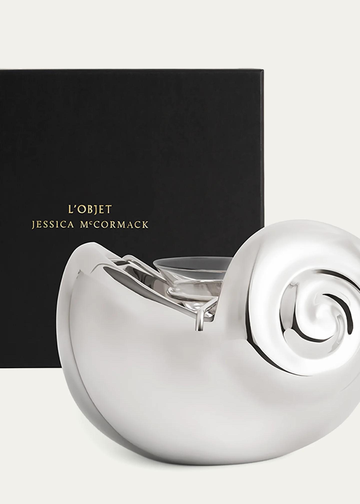 L'Objet x Jessica McCormack Shell Stainless Steel Caviar Dish ...