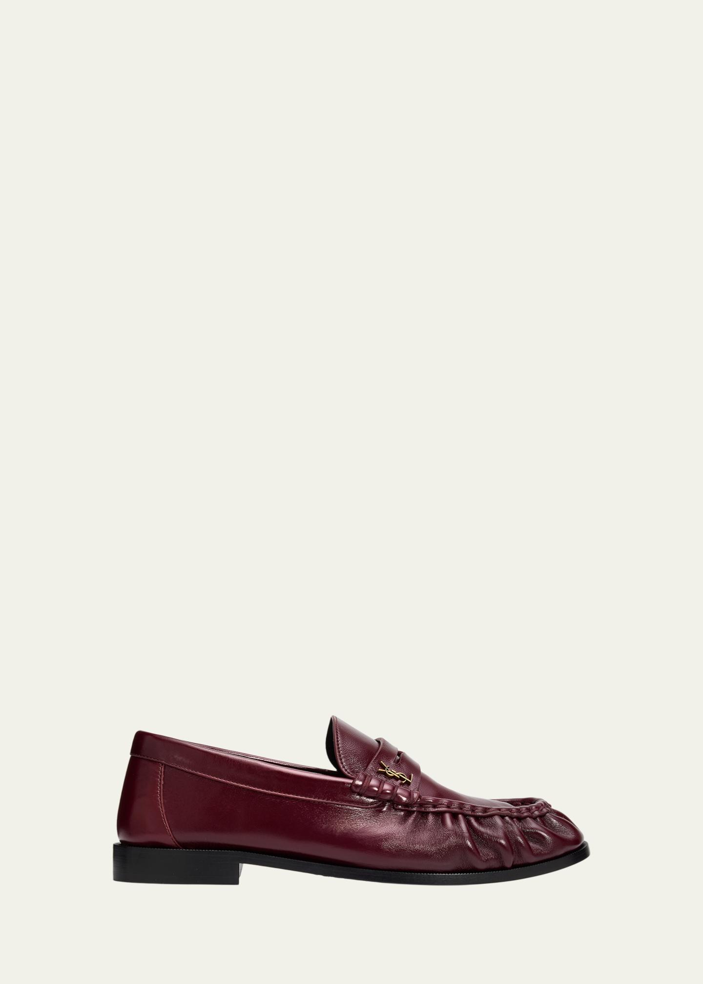 Le Leather YSL Penny Loafers