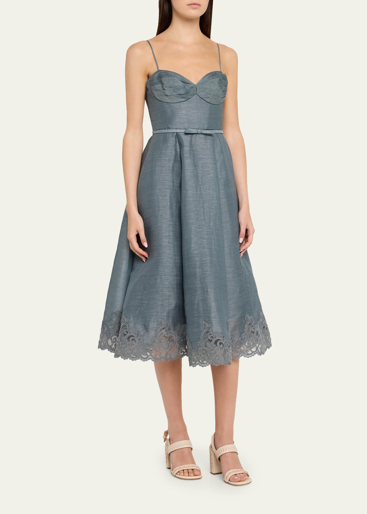 Zimmermann Ascent Tucked Midi Dress