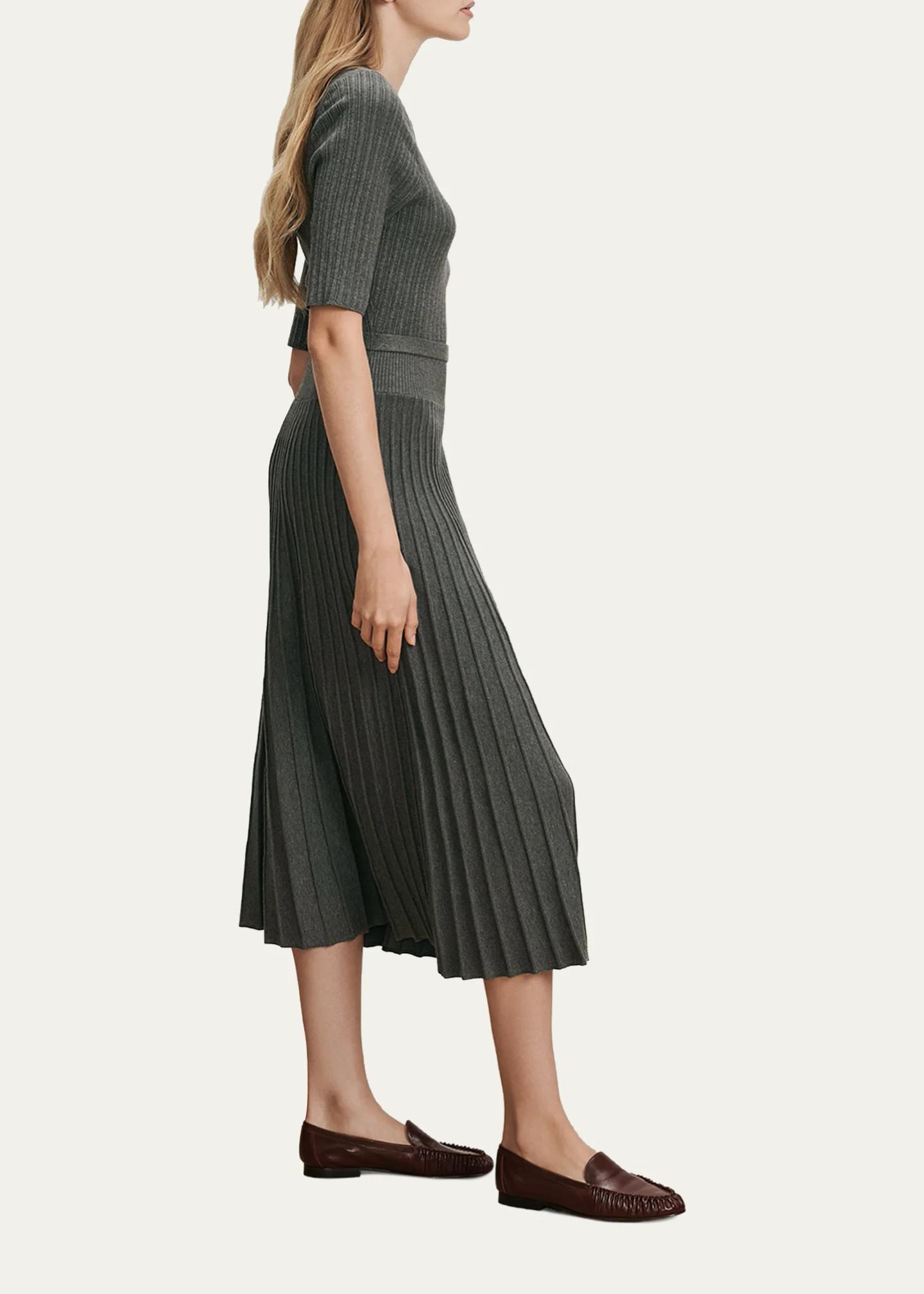 knit belted dress Veronica Beard Elthea Midi New Release 24th September 2025 W