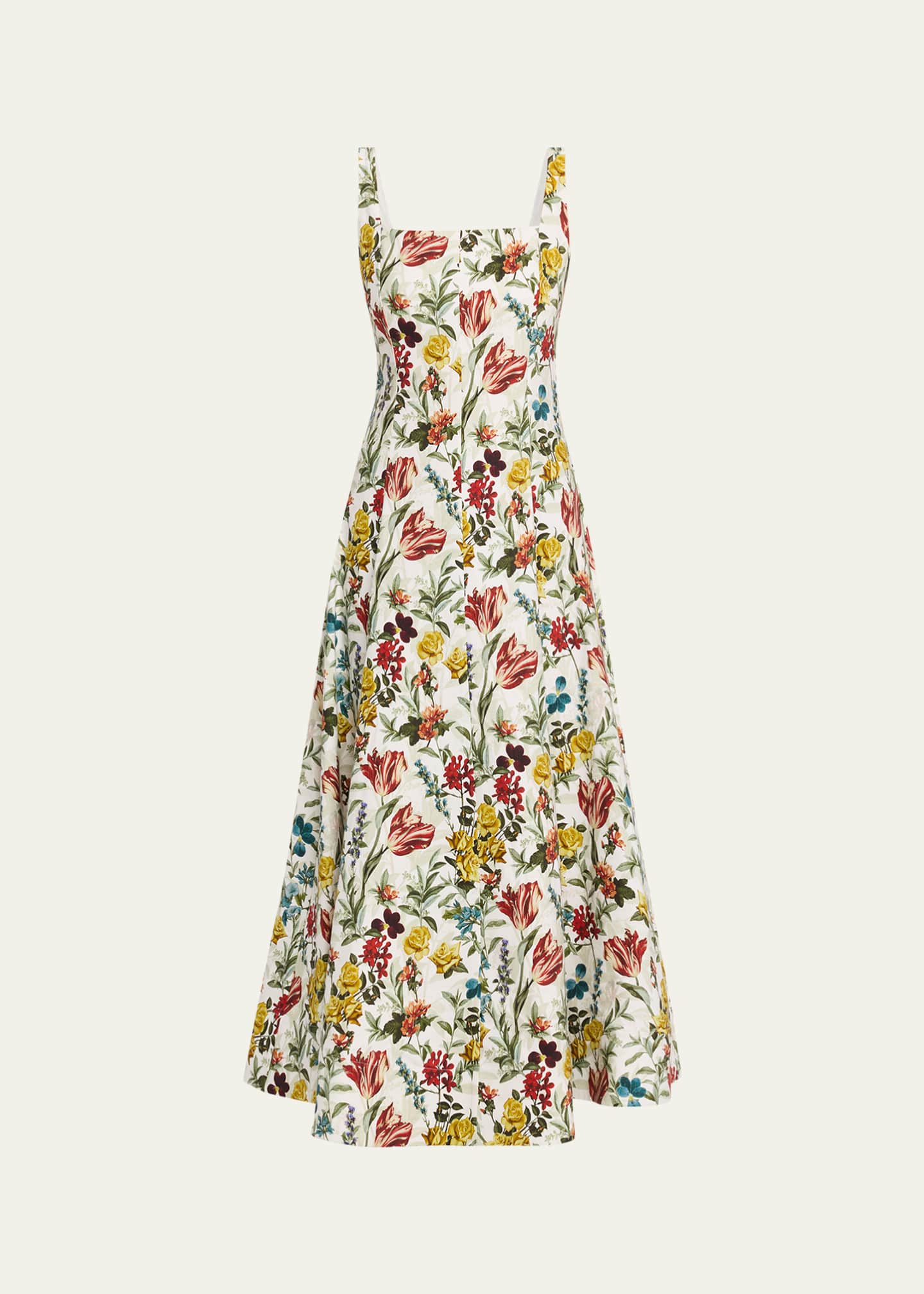 alice floral maxi dress LILA STRUCTURED MAXI DRESS in HAMPTONS FLORAL