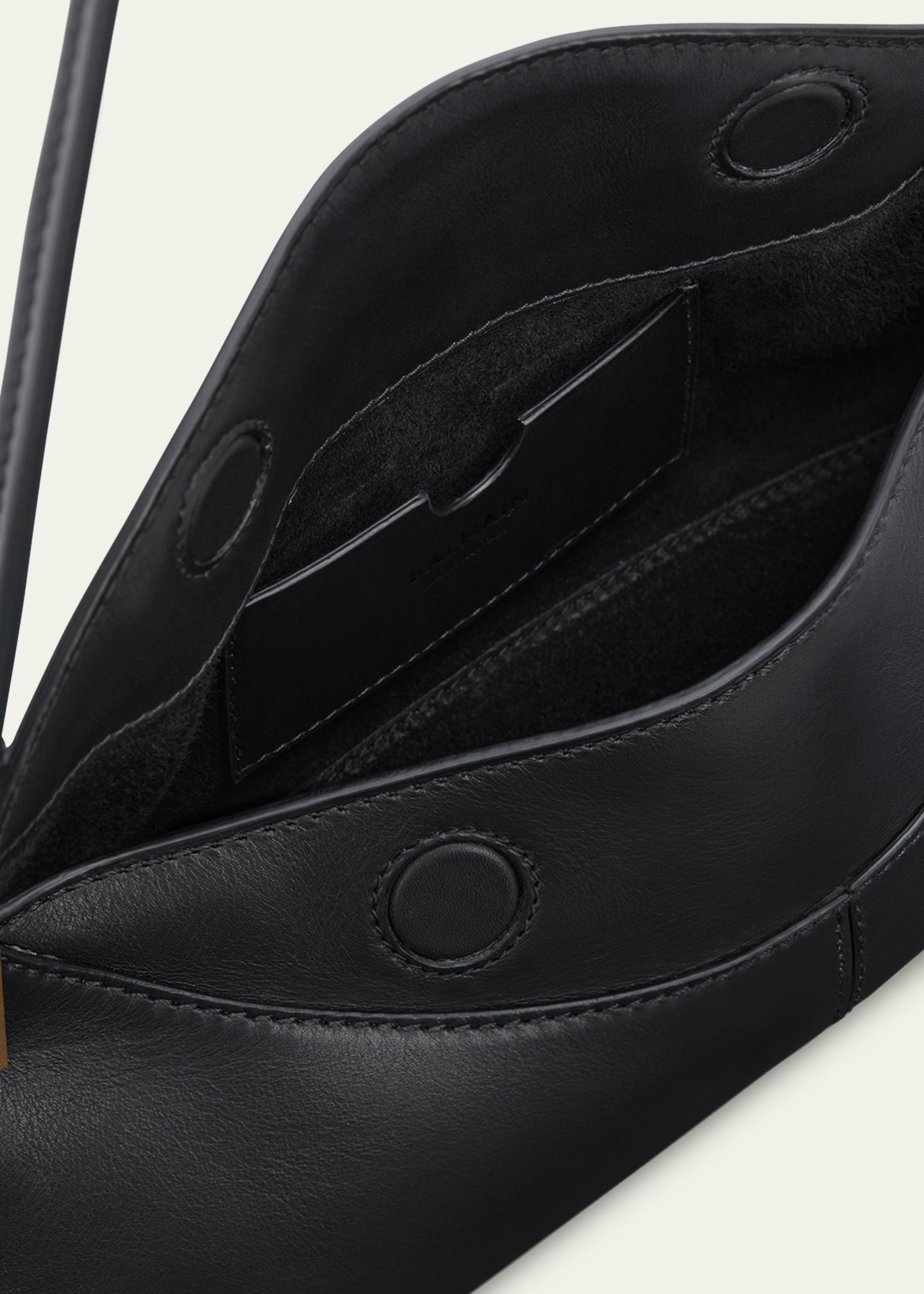 Balmain 64-83 Small Leather Shoulder Bag - Bergdorf Goodman