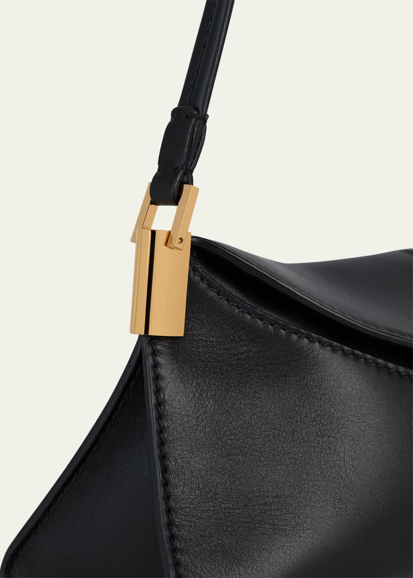 Balmain 64-83 Small Leather Shoulder Bag - Bergdorf Goodman