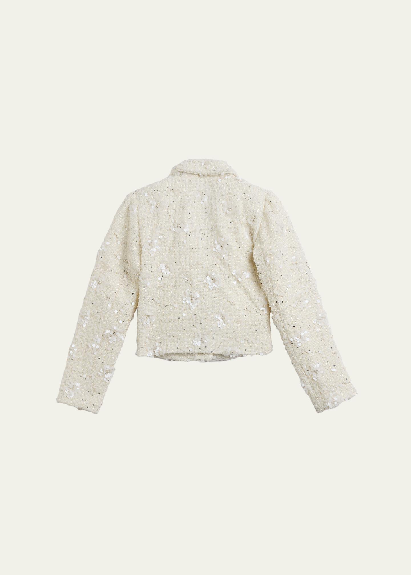 Bardot Junior Little Girl's & Girl's Yve Bouclé Blazer - Bergdorf Goodman