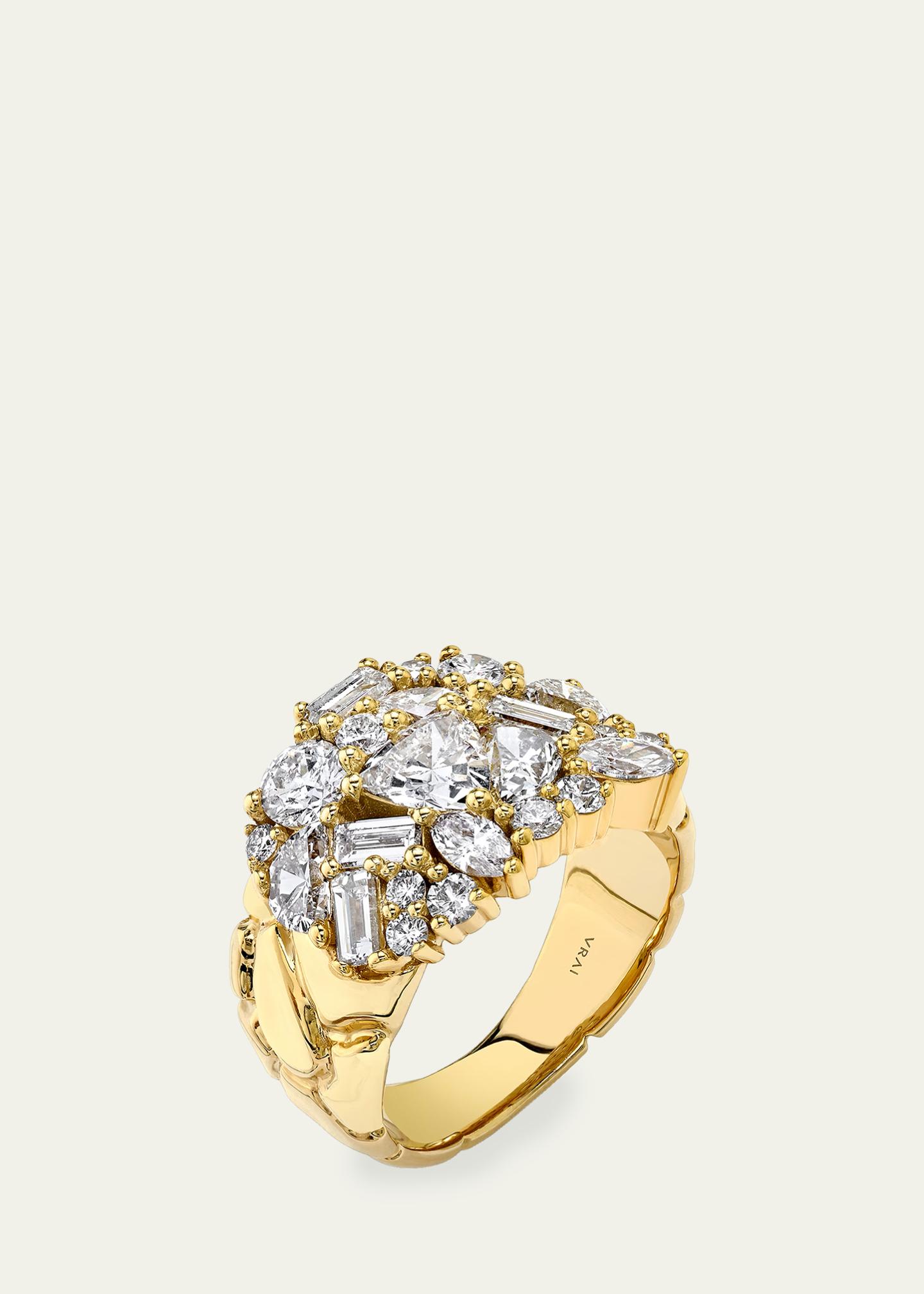 VRAI 14K Yellow Gold Lab-Grown Diamond Unity Ring, 2.62tcw, Size 6 ...