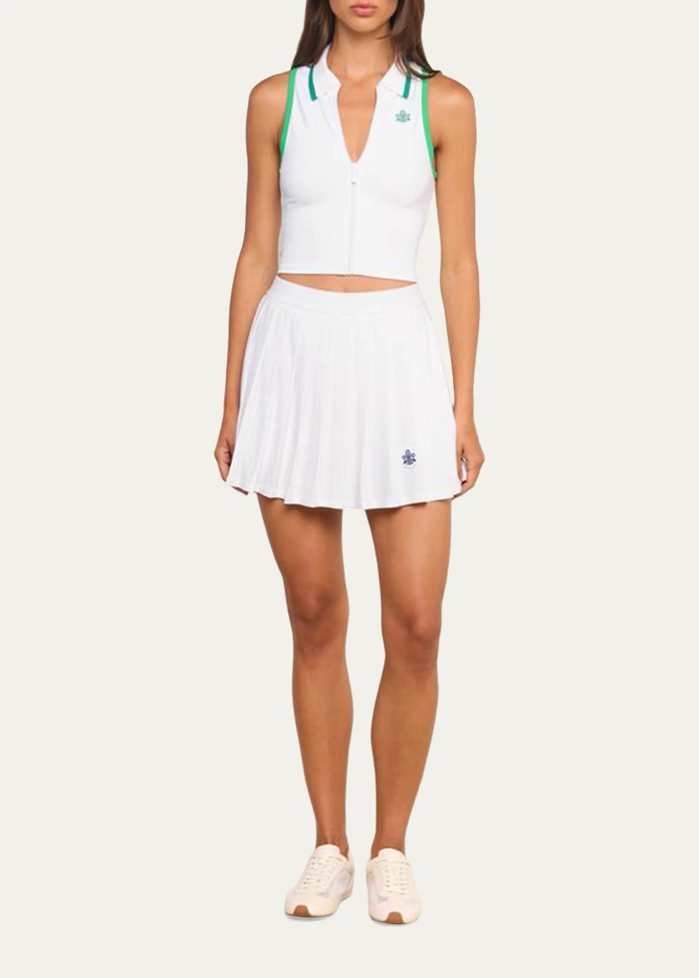 L'AGENCE Monica Sleeveless Athletic Top - Bergdorf Goodman