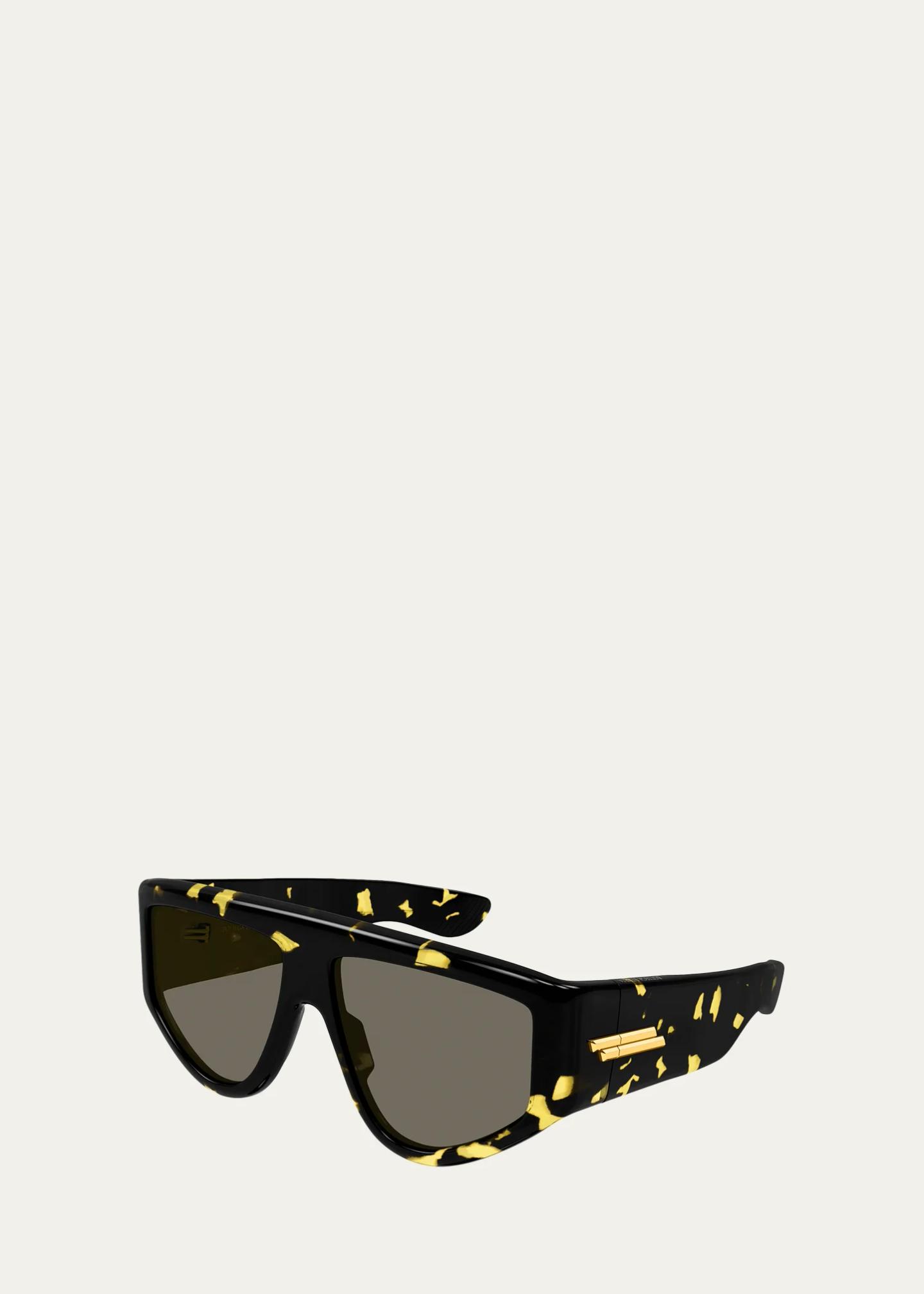 Bottega Veneta Ribbon 59MM Shield Sunglasses - Bergdorf Goodman