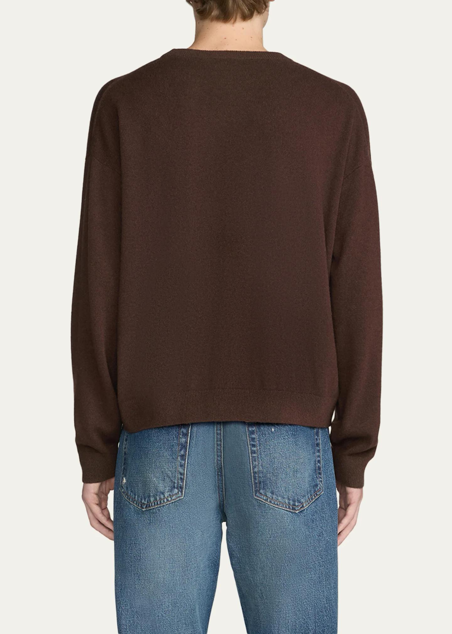 FRAME Lightweight Cashmere Crewneck Sweater - Bergdorf Goodman