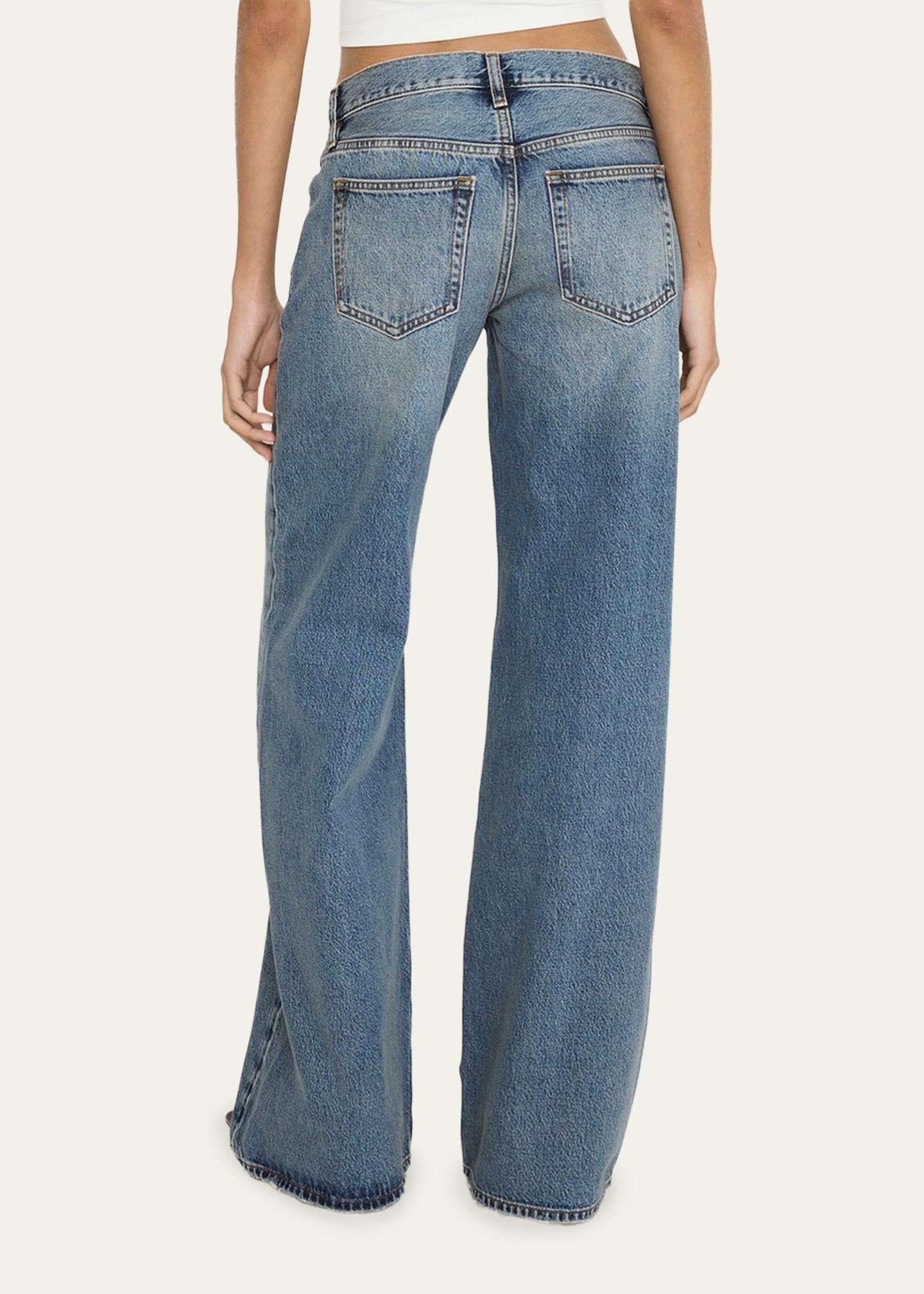 FRAME x Alexandra LeClerc The Leo Jeans - Bergdorf Goodman