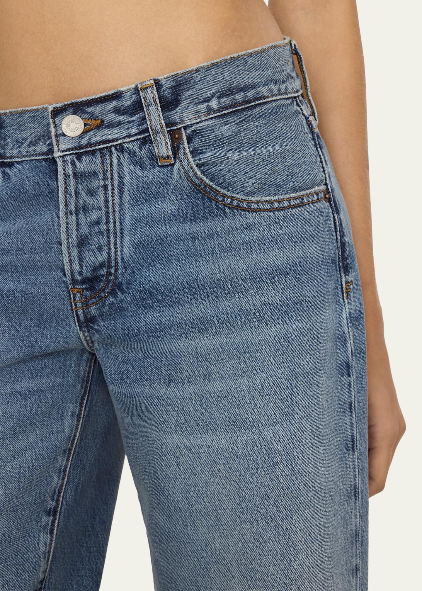 FRAME x Alexandra LeClerc The Leo Jeans - Bergdorf Goodman