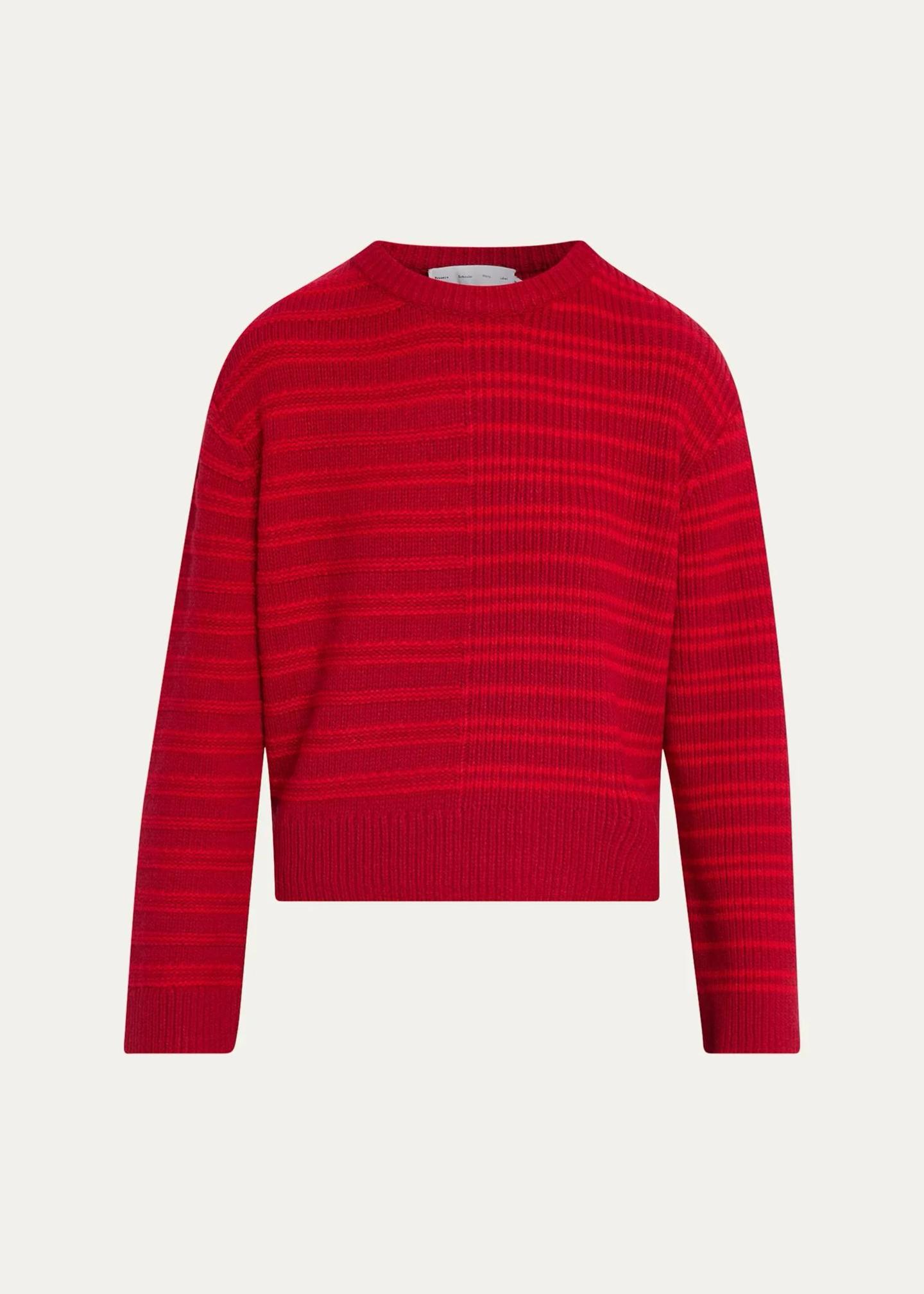 Proenza Schouler White Label Pandora Striped Wool-Blend Sweater ...