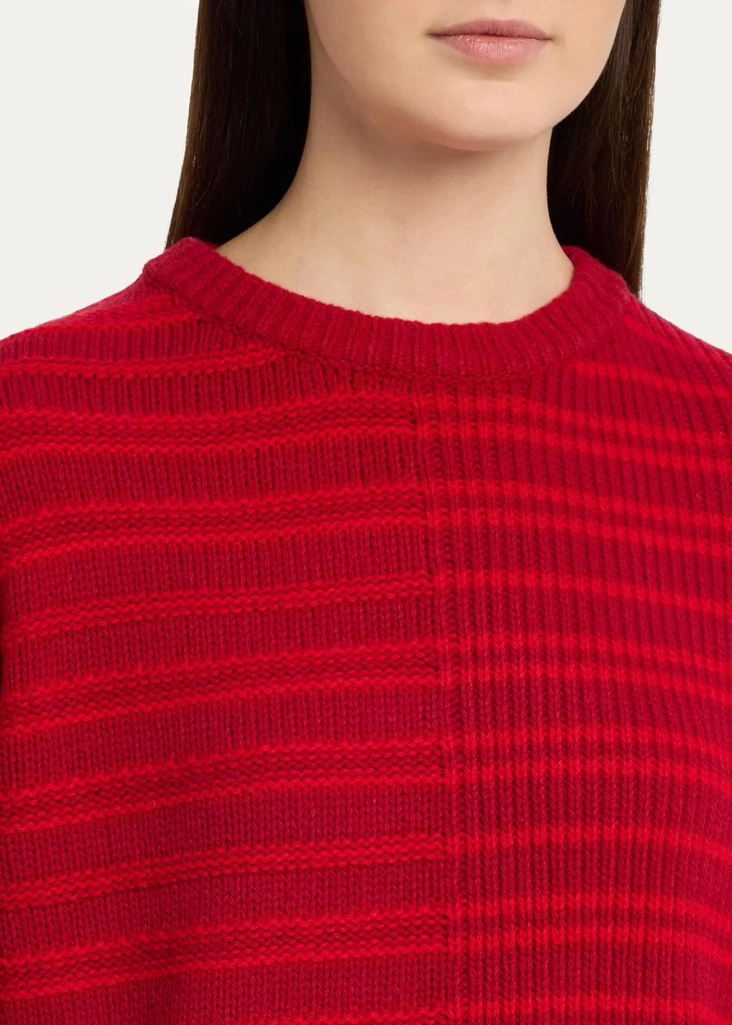 Proenza Schouler White Label Pandora Striped Wool-Blend Sweater ...