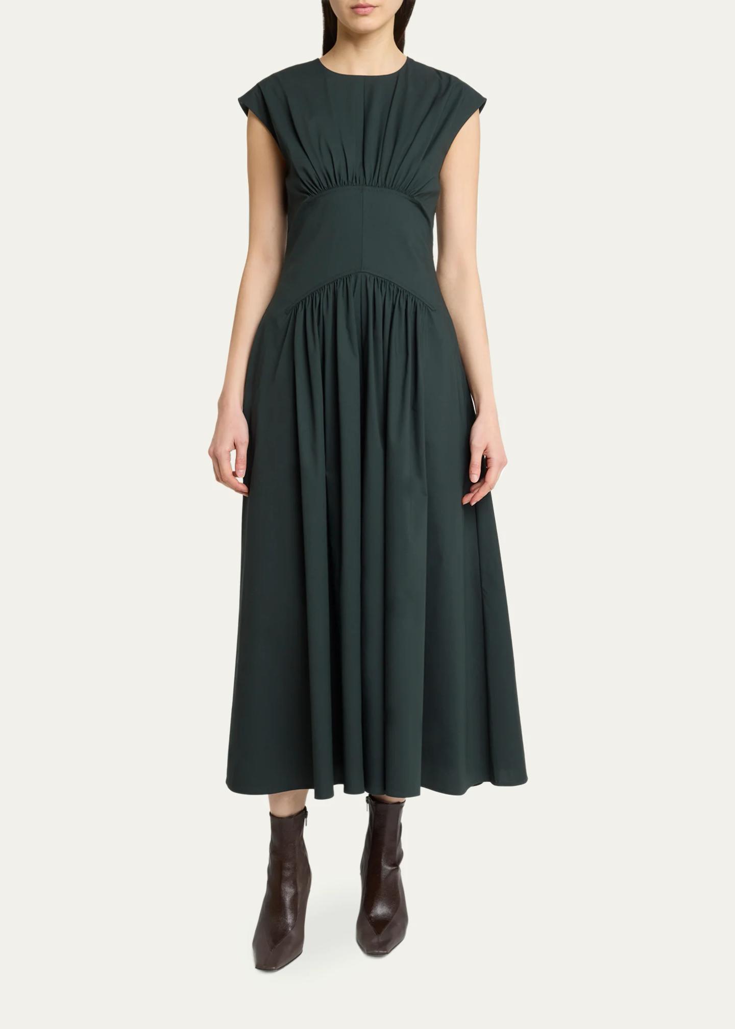 Proenza Schouler White Label Nyssa Stretch Cotton Maxi Dress - Bergdorf ...