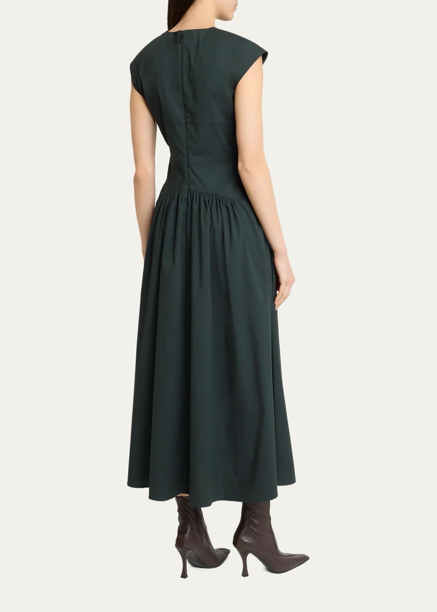 Proenza Schouler White Label Nyssa Stretch Cotton Maxi Dress - Bergdorf ...