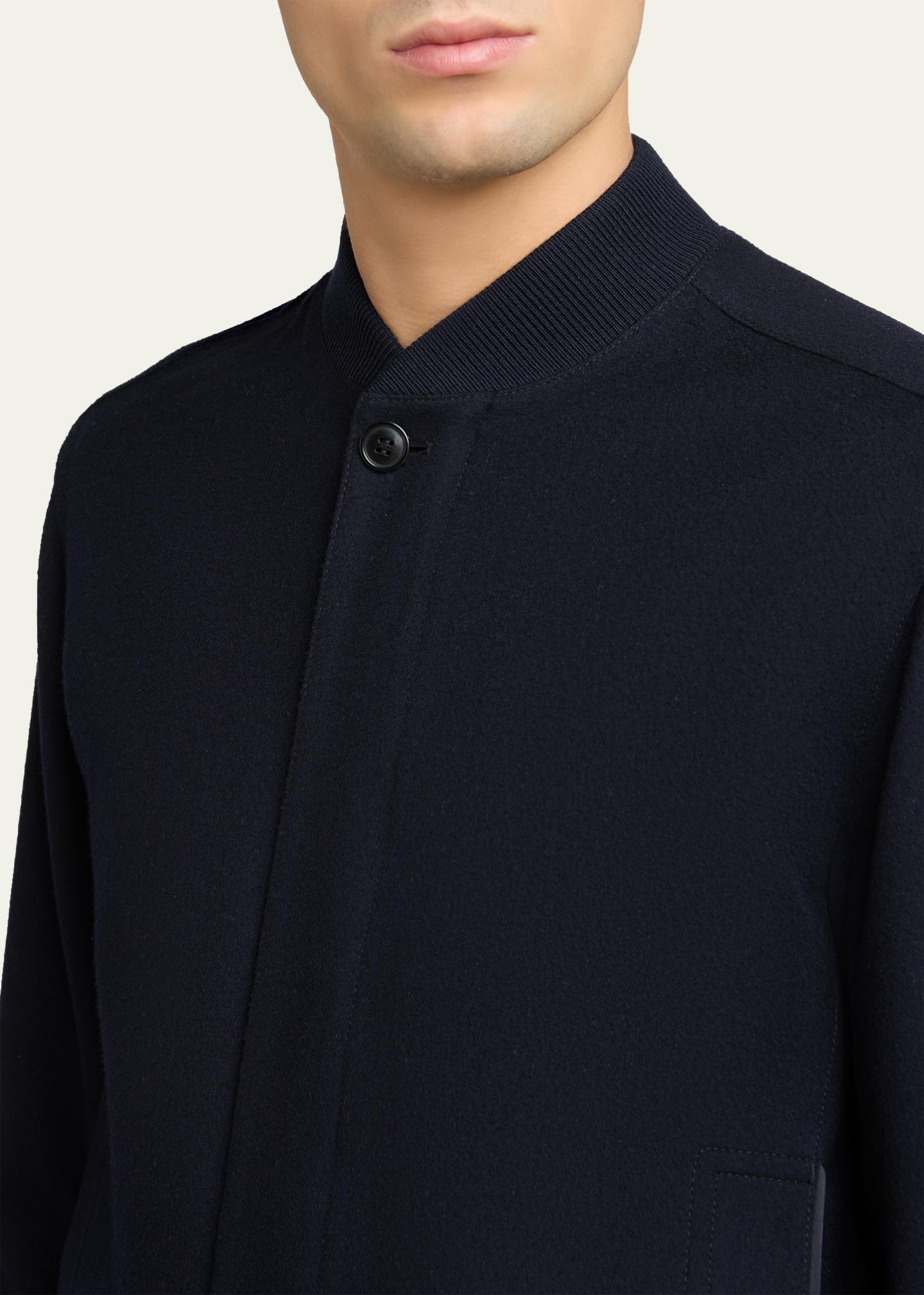 ZEGNA Men's Oasi Cashmere Bomber Jacket - Bergdorf Goodman
