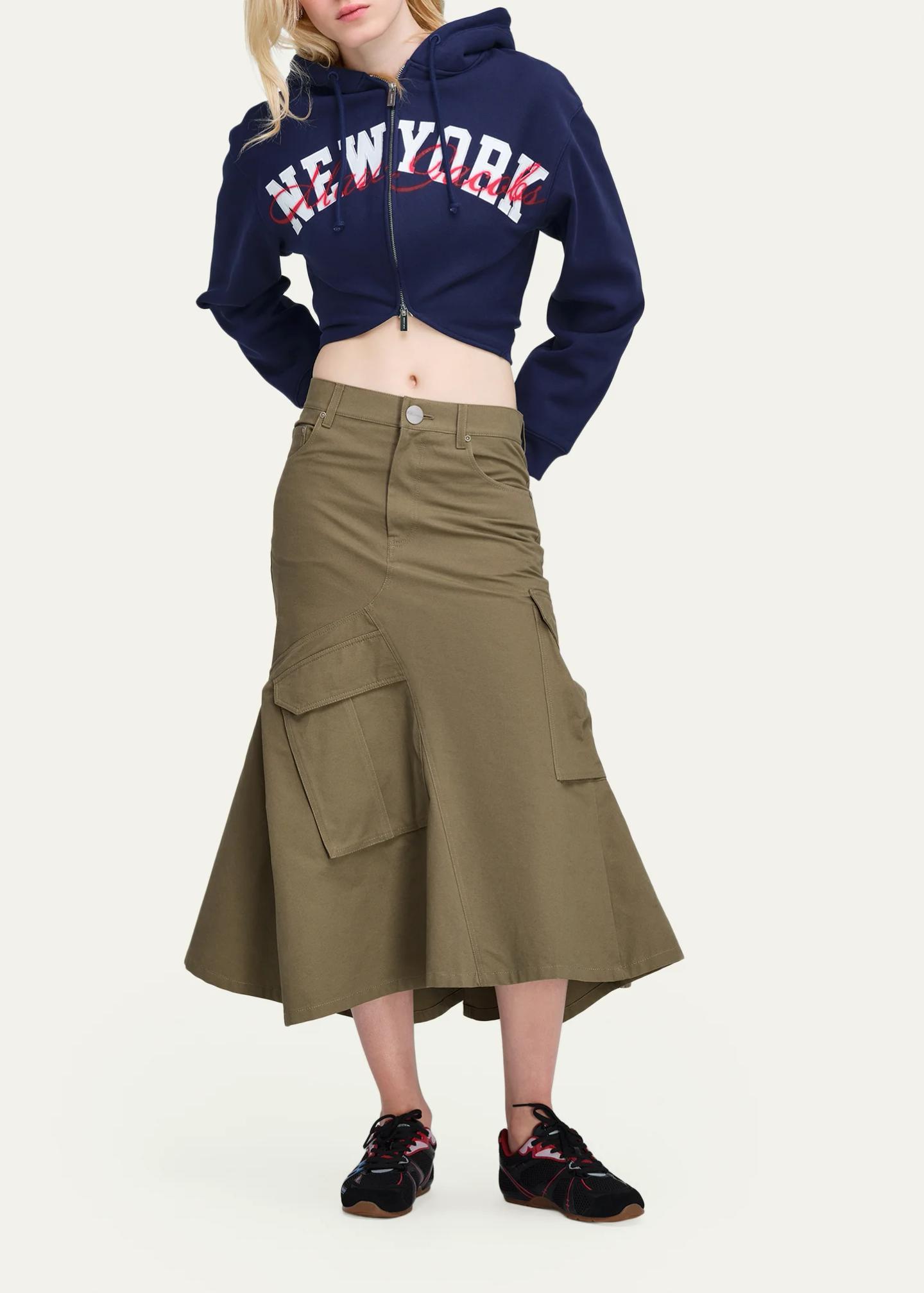 Marc Jacobs Cargo Midi Skirt - Bergdorf Goodman