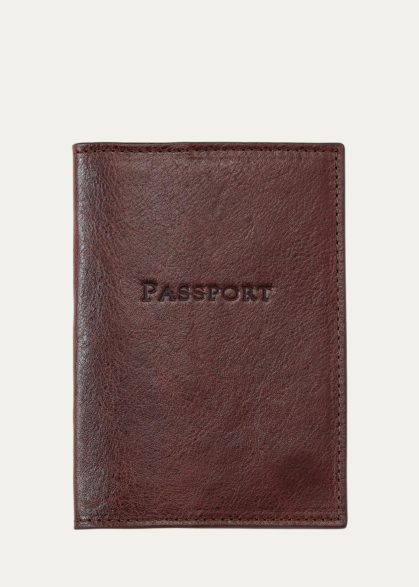 Graphic Image BG 125th Anniversary Passport Holder - Bergdorf Goodman