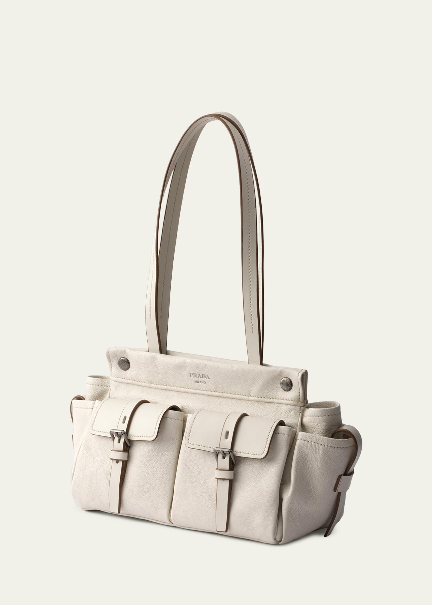 Prada Route Medium Leather Tote Bag - Bergdorf Goodman