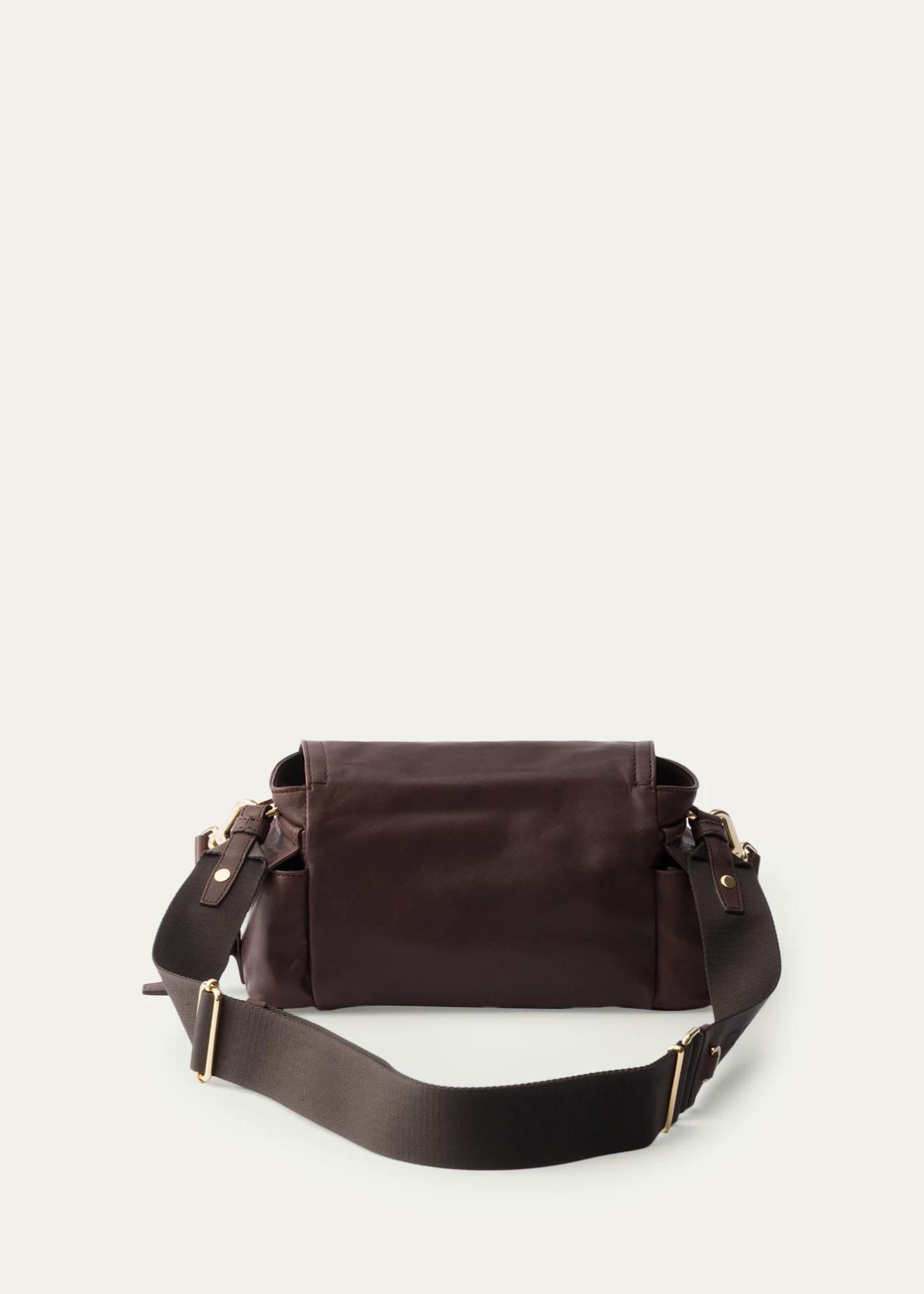 ご*ん様 PRADA Prada Explore Mini Nappa Leather Shoulder Bag - Bergdorf Goodman