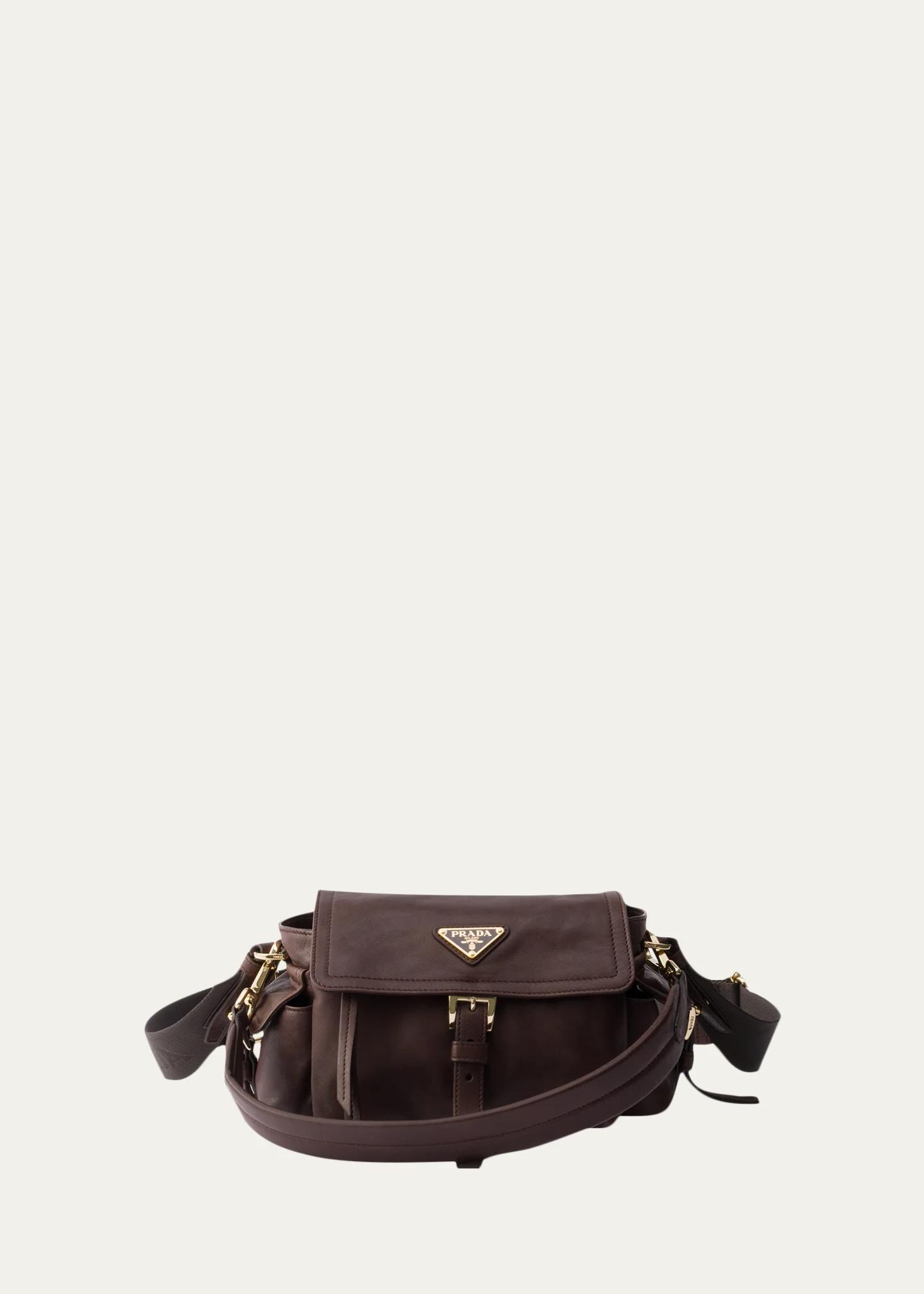 ご*ん様 PRADA Prada Explore Mini Nappa Leather Shoulder Bag - Bergdorf Goodman